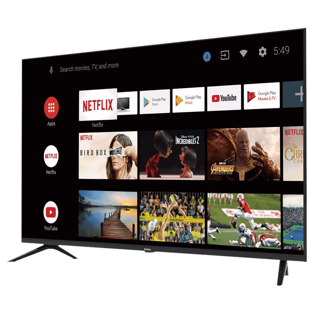 Haier K Series 109 cm (43 inch) Full HD LED Smart Android TV with Google Assistant_7