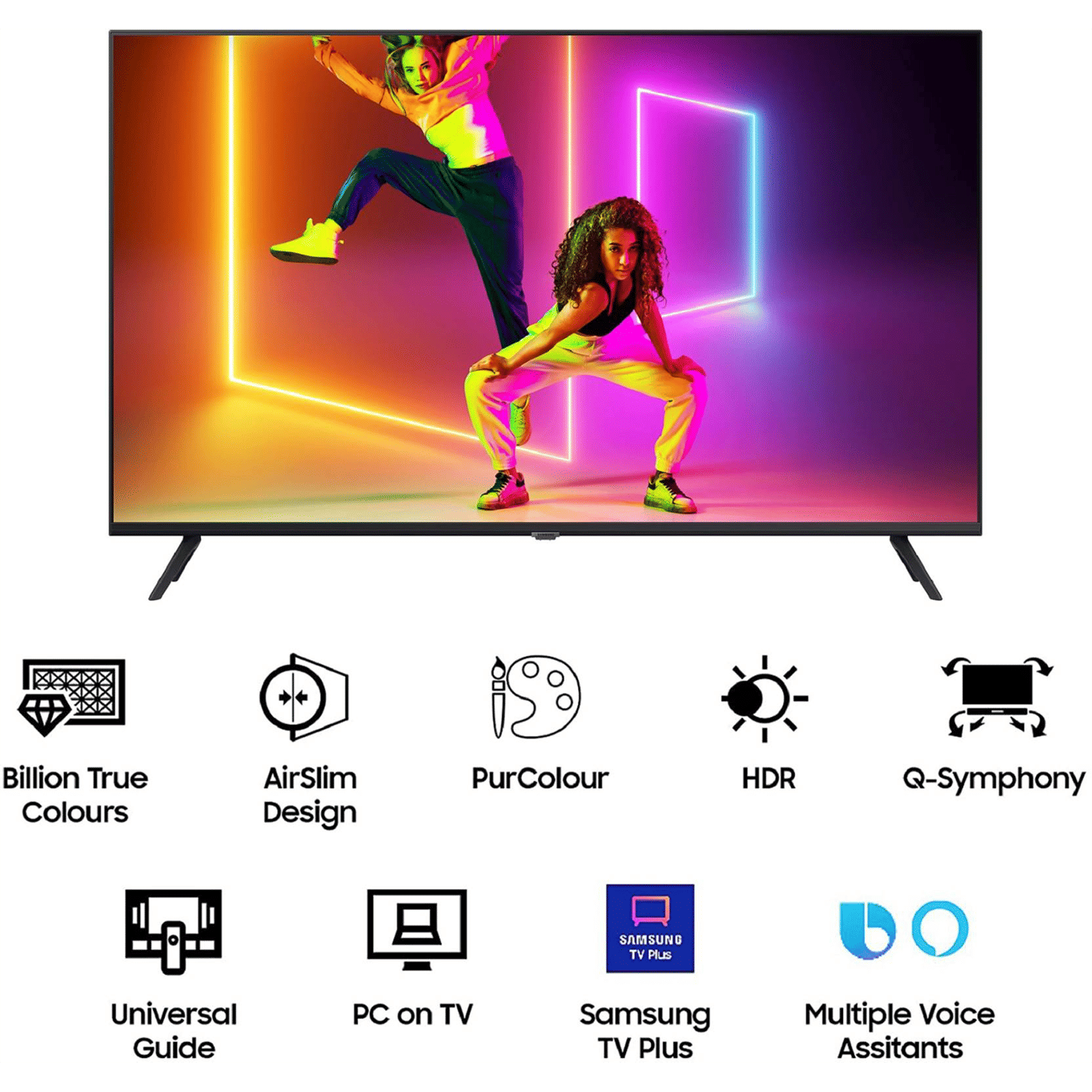 SAMSUNG Crystal 4K Pro 108 cm (43 inch) 4K Ultra HD LED Tizen TV with Alexa Compatibility (2021 model)_16