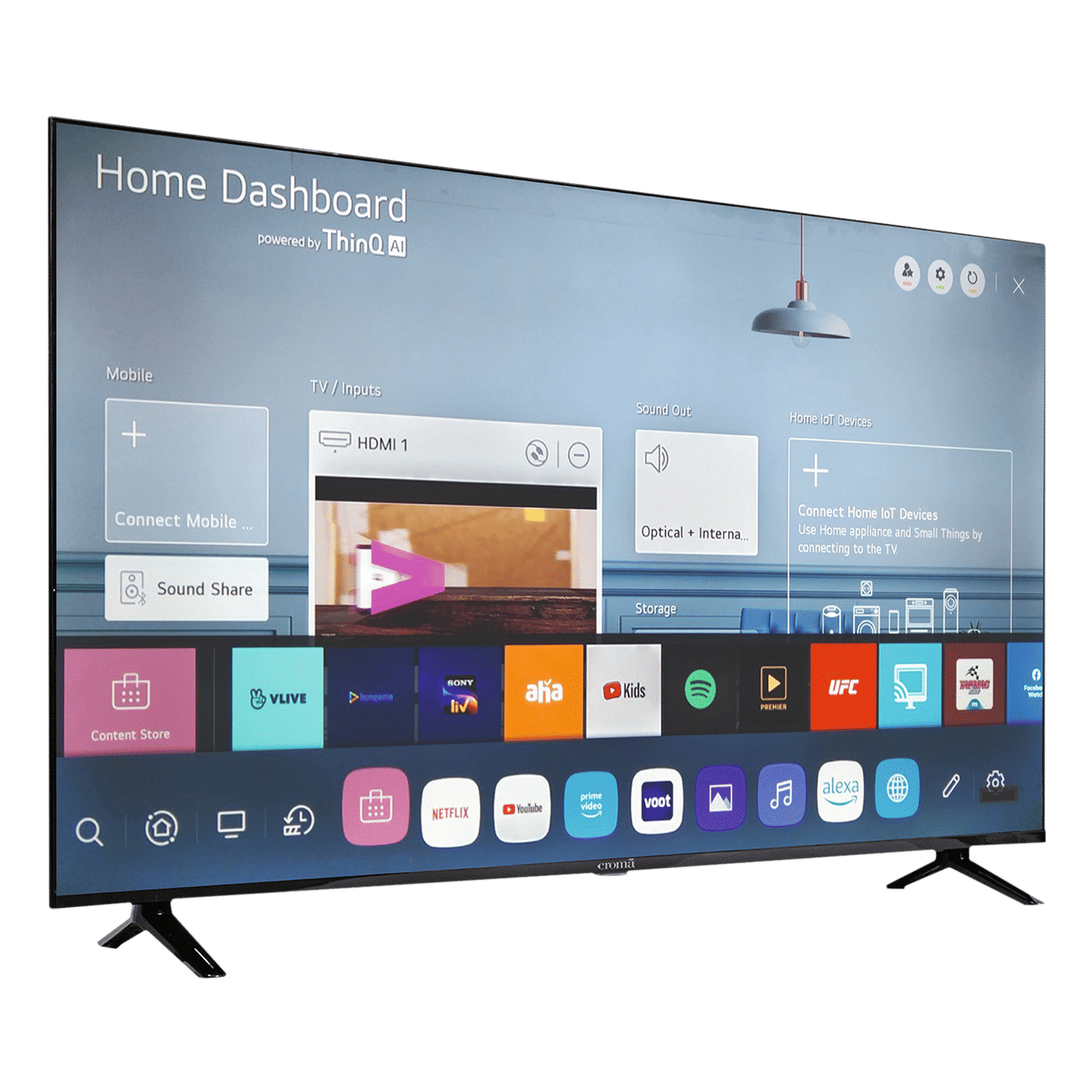 Croma 140 cm (55 inch) 4K Ultra HD LED Smart WebOS TV with Google Assistant_6