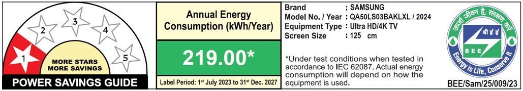 SAMSUNG LS Frame Series 125 cm (50 inch) QLED 4K Ultra HD Tizen TV with Alexa Compatibility_4
