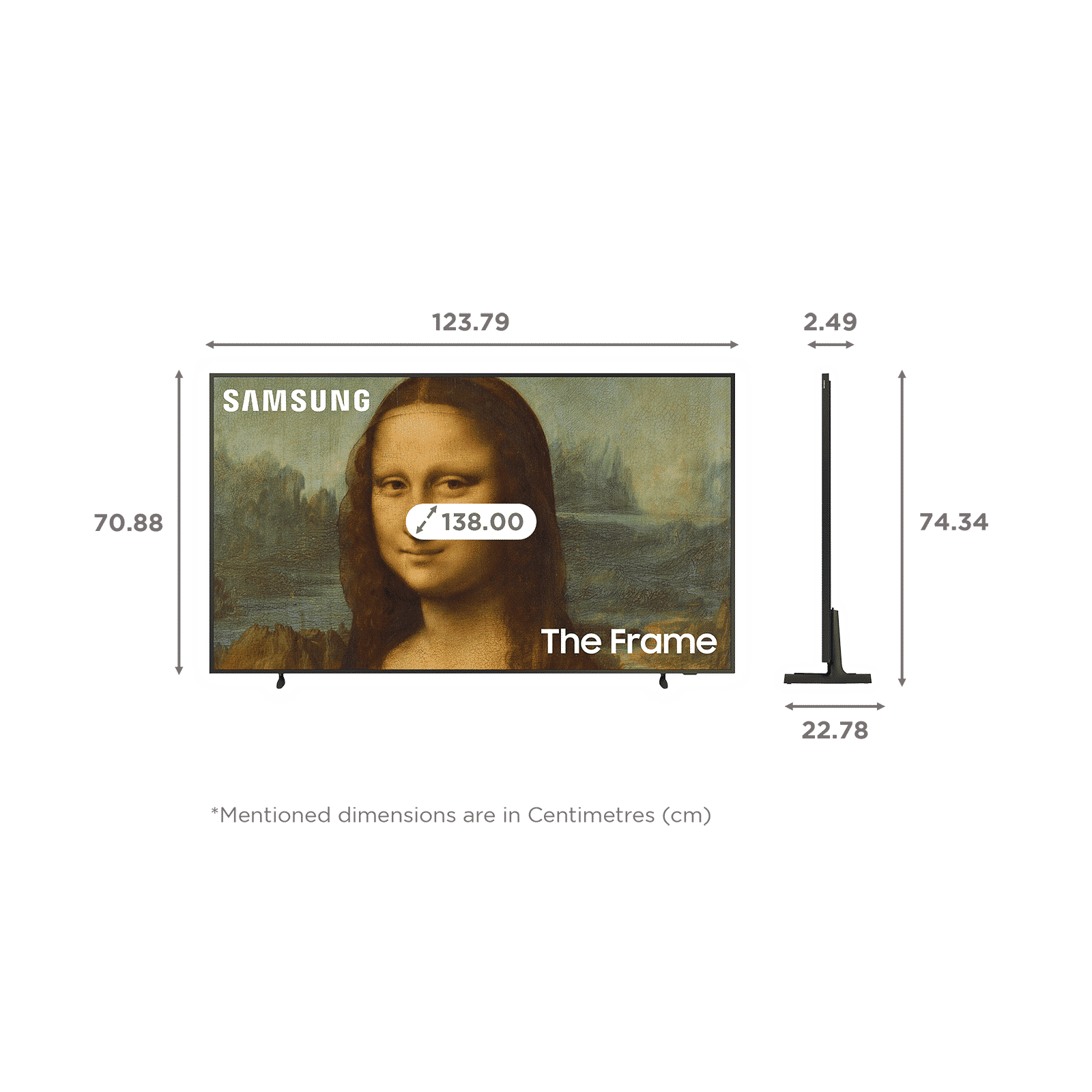 SAMSUNG LS Frame Series 138 cm (55 inch) QLED 4K Ultra HD Tizen TV with Alexa Compatibility_2