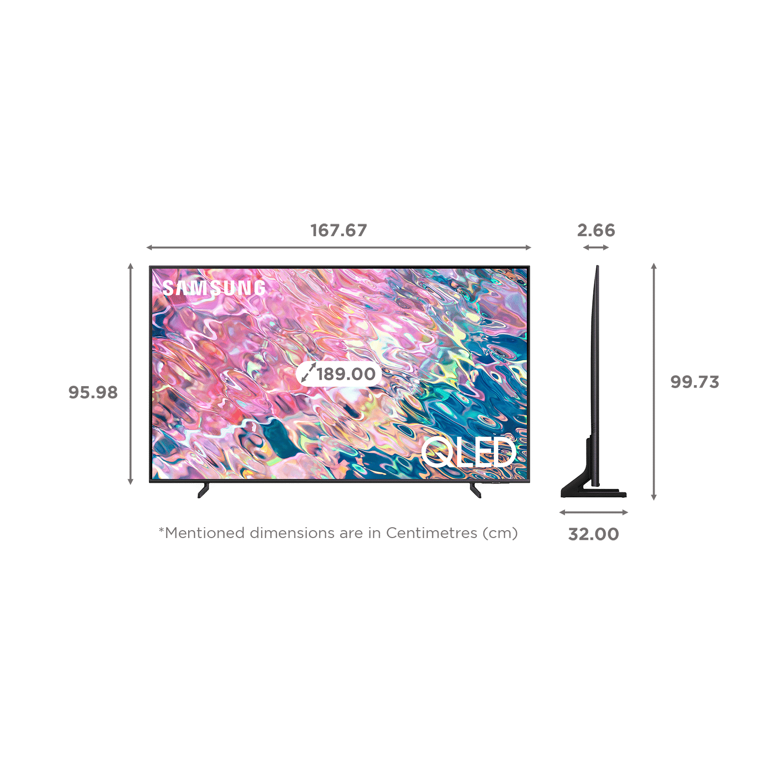 SAMSUNG Series 6 189 cm (75 inch) QLED 4K Ultra HD Tizen TV with Alexa Compatibility_2