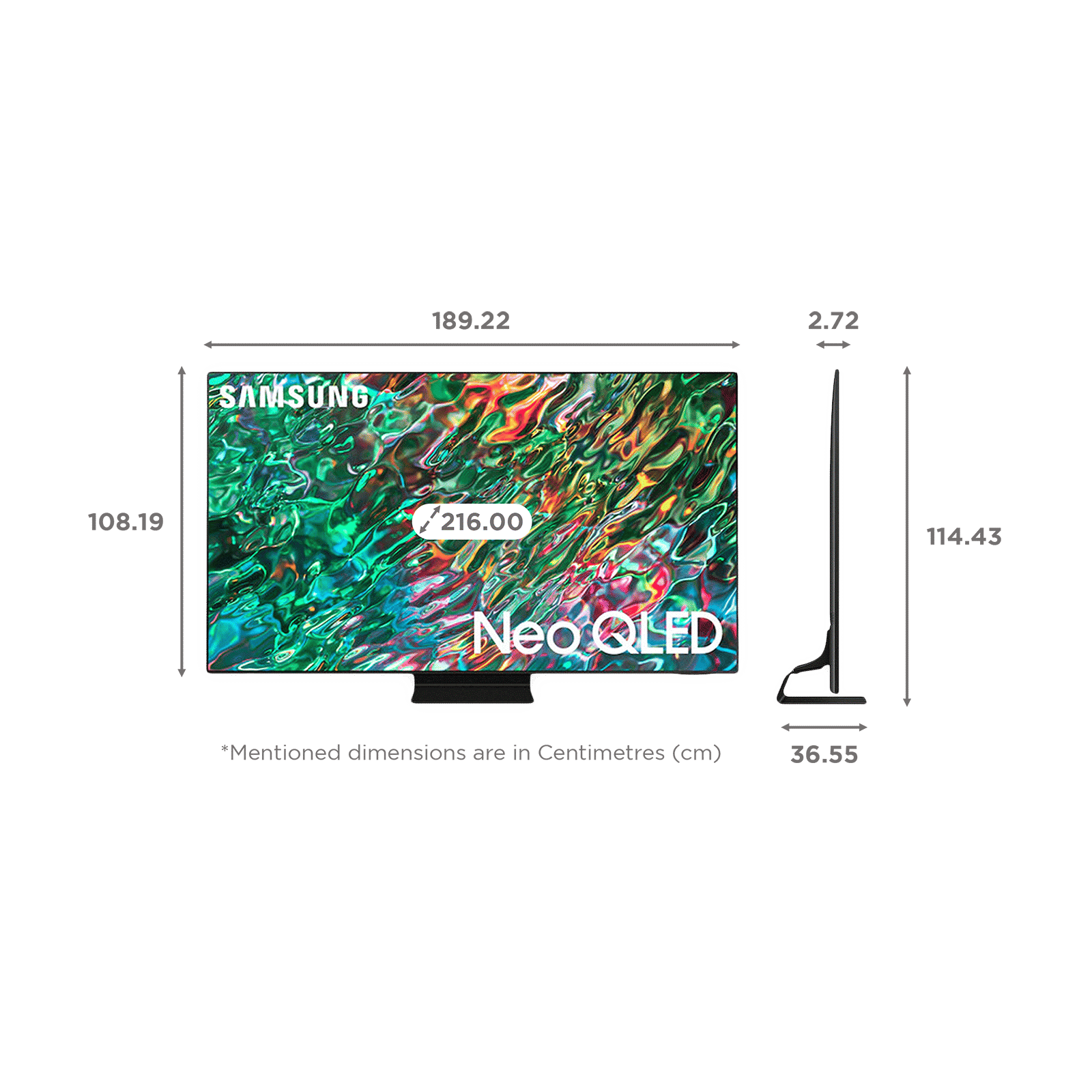 SAMSUNG Series 9 216 cm (85 inch) QLED 4K Ultra HD Tizen TV with Alexa Compatibility_2