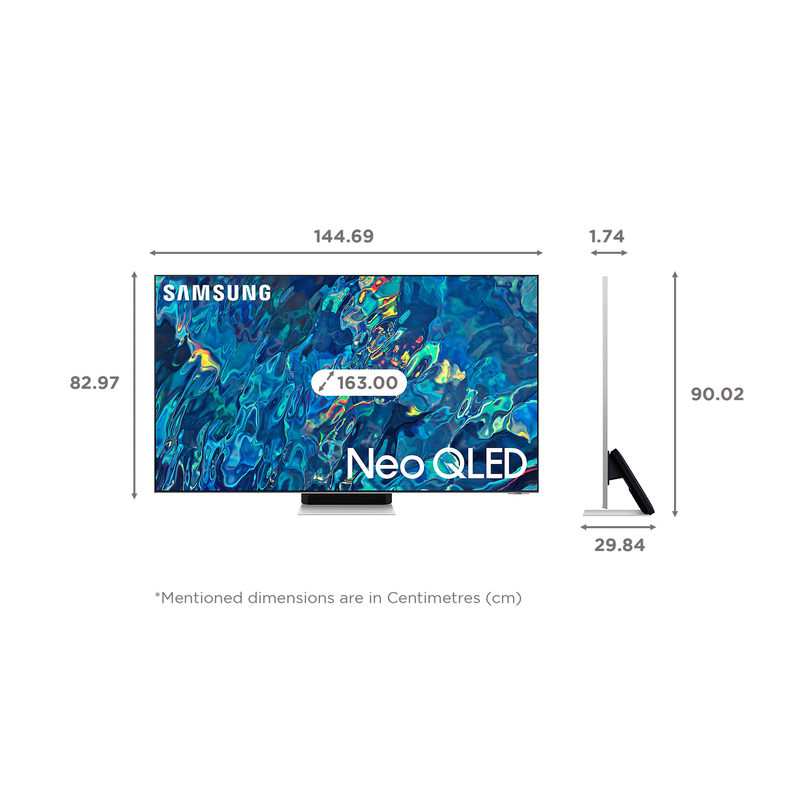 SAMSUNG Series 9 165 cm (65 inch) QLED 4K Ultra HD Tizen TV with Alexa Compatibility_2