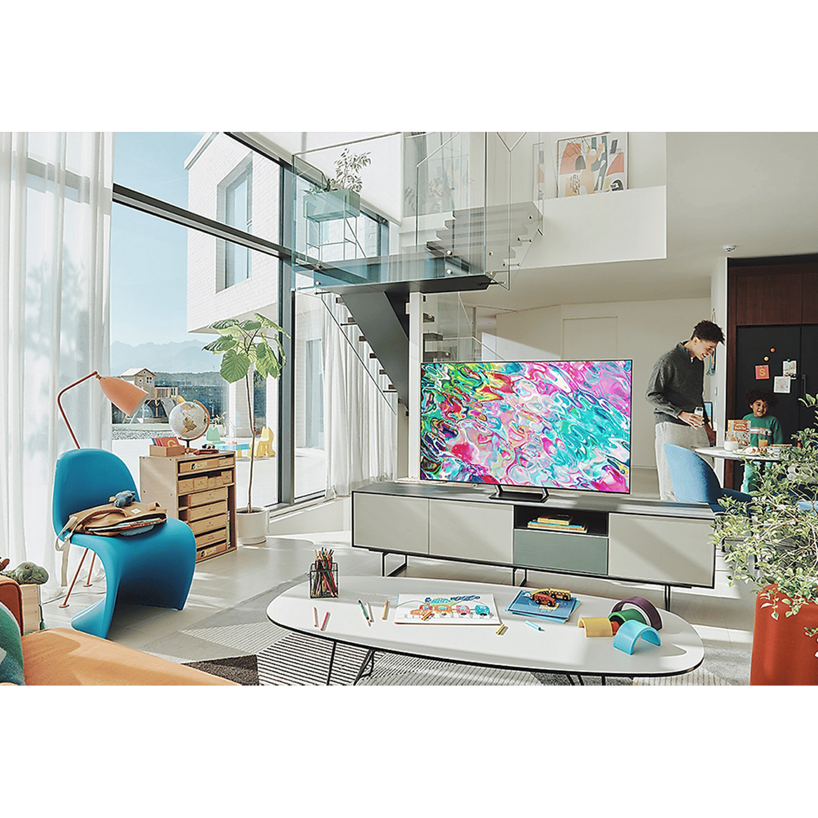 SAMSUNG Series 7 138 cm (55 inch) QLED 4K Ultra HD Tizen TV with Alexa Compatibility_16