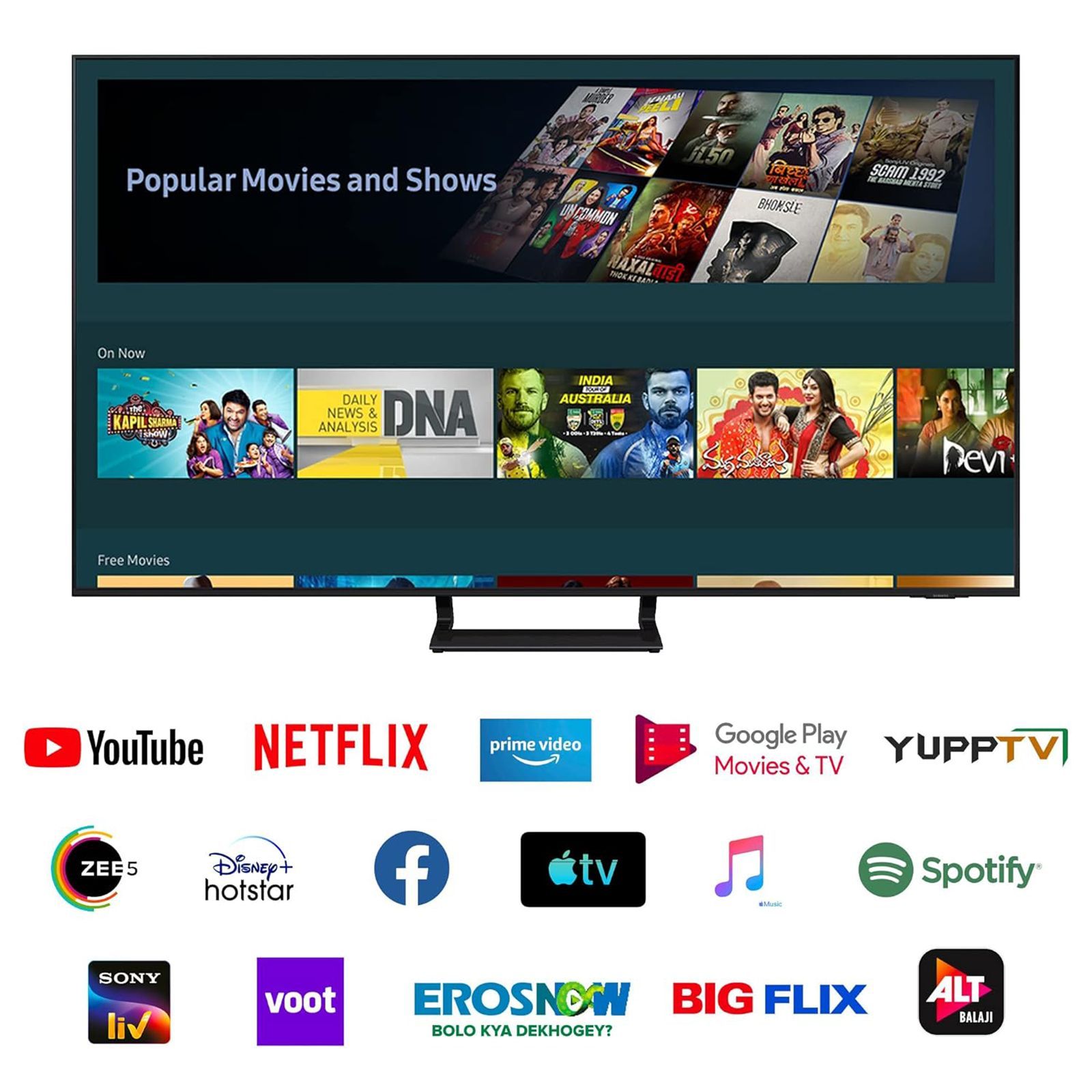 SAMSUNG 8 140 cm (55 inch) 4K Ultra HD LED Tizen Smart TV with Alexa Compatibility_13
