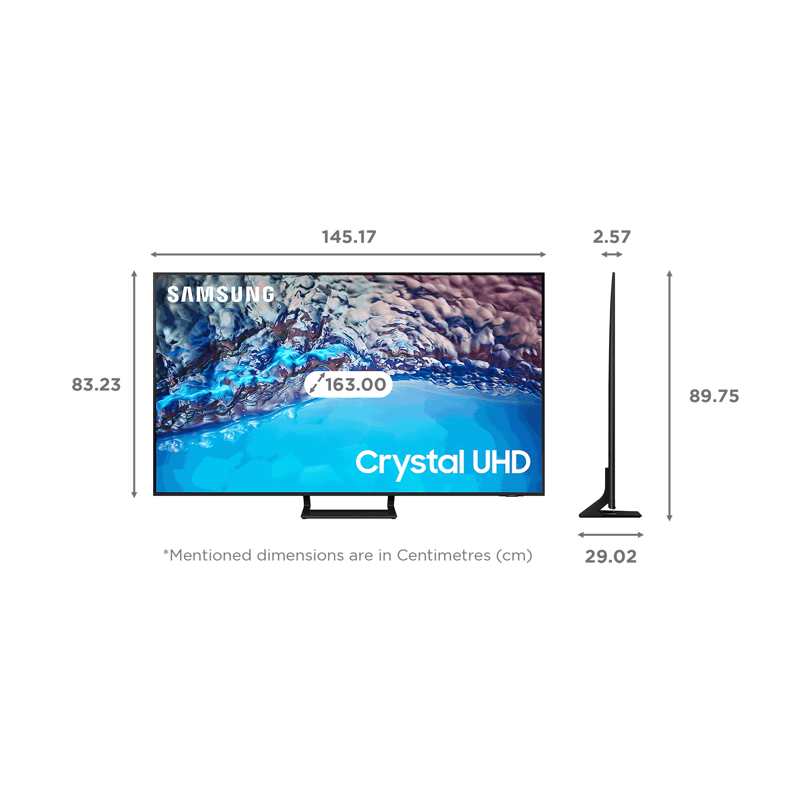 SAMSUNG Series 8 165 cm (65 inch) 4K Ultra HD LED Tizen TV with Alexa Compatibility_2