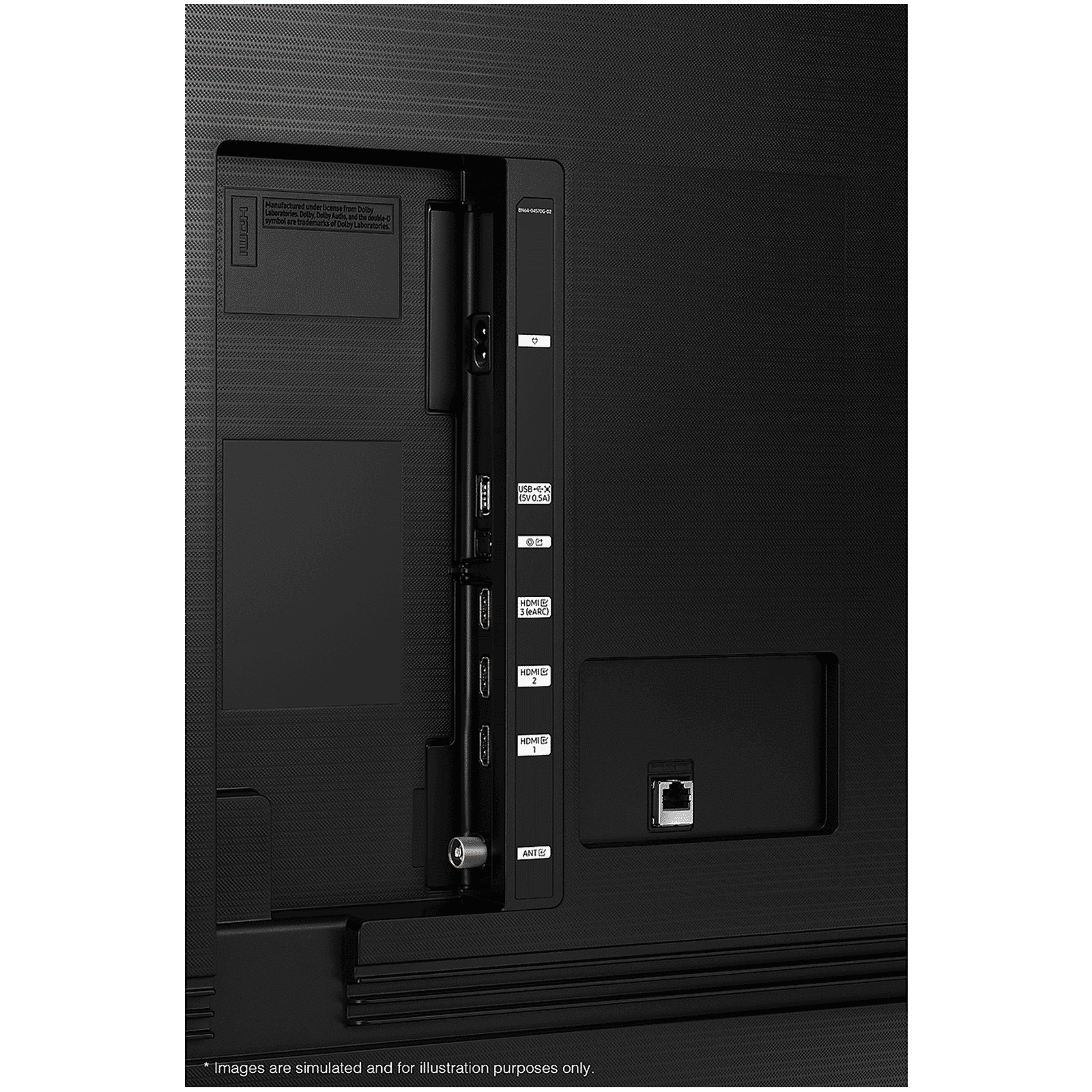 SAMSUNG Crystal 4K 125 cm (50 inch) 4K Ultra HD LED Tizen TV with Google Assistant (2021 model)_6