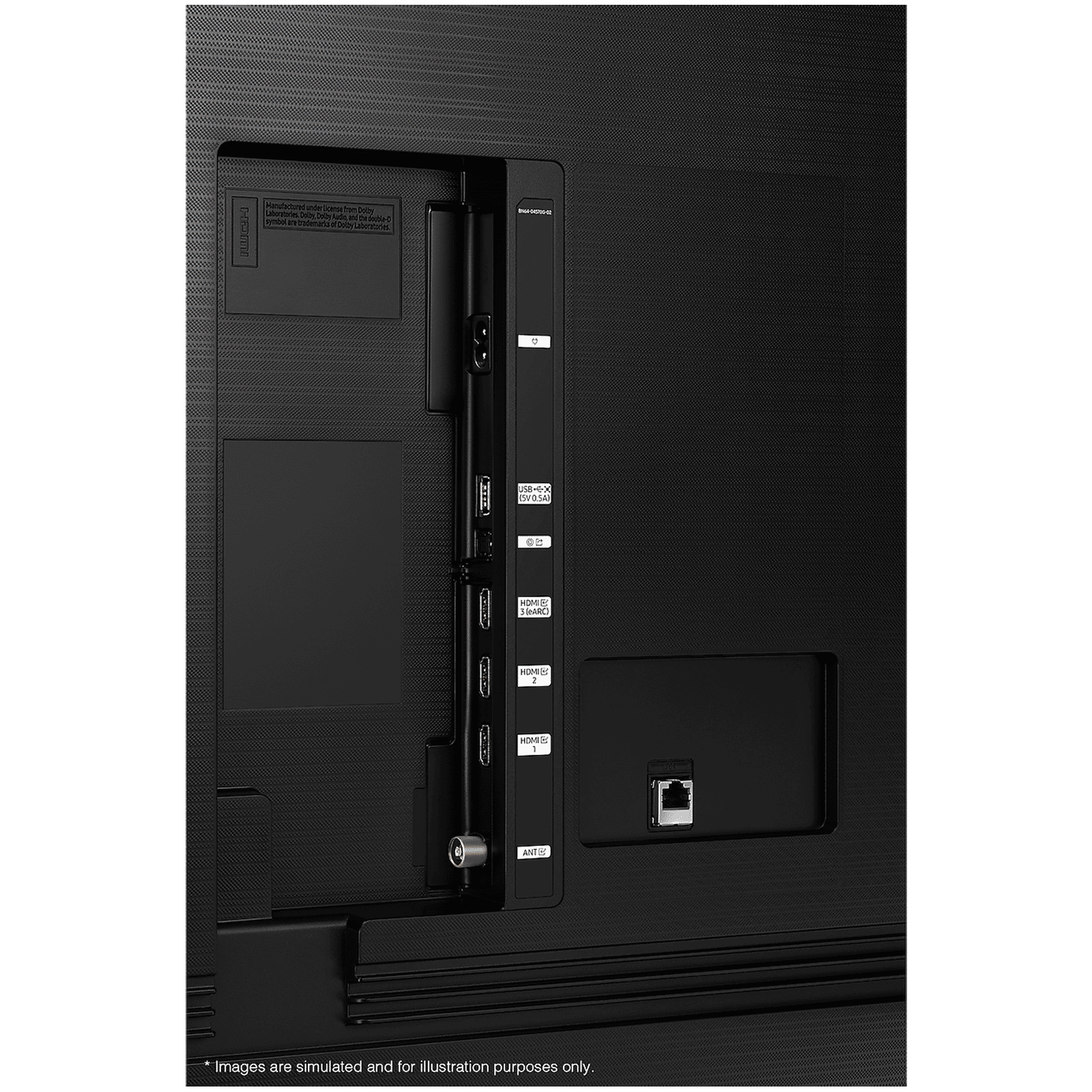 SAMSUNG Crystal 4K 138 cm (55 inch) 4K Ultra HD LED Tizen Smart TV (2021 model)_8