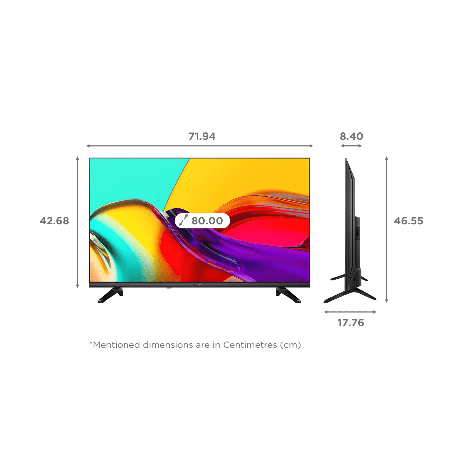 realme Neo 80 cm (32 inch) HD Ready LED Smart Linux TV with Chroma Boost Picture Engine (2021 model)_2