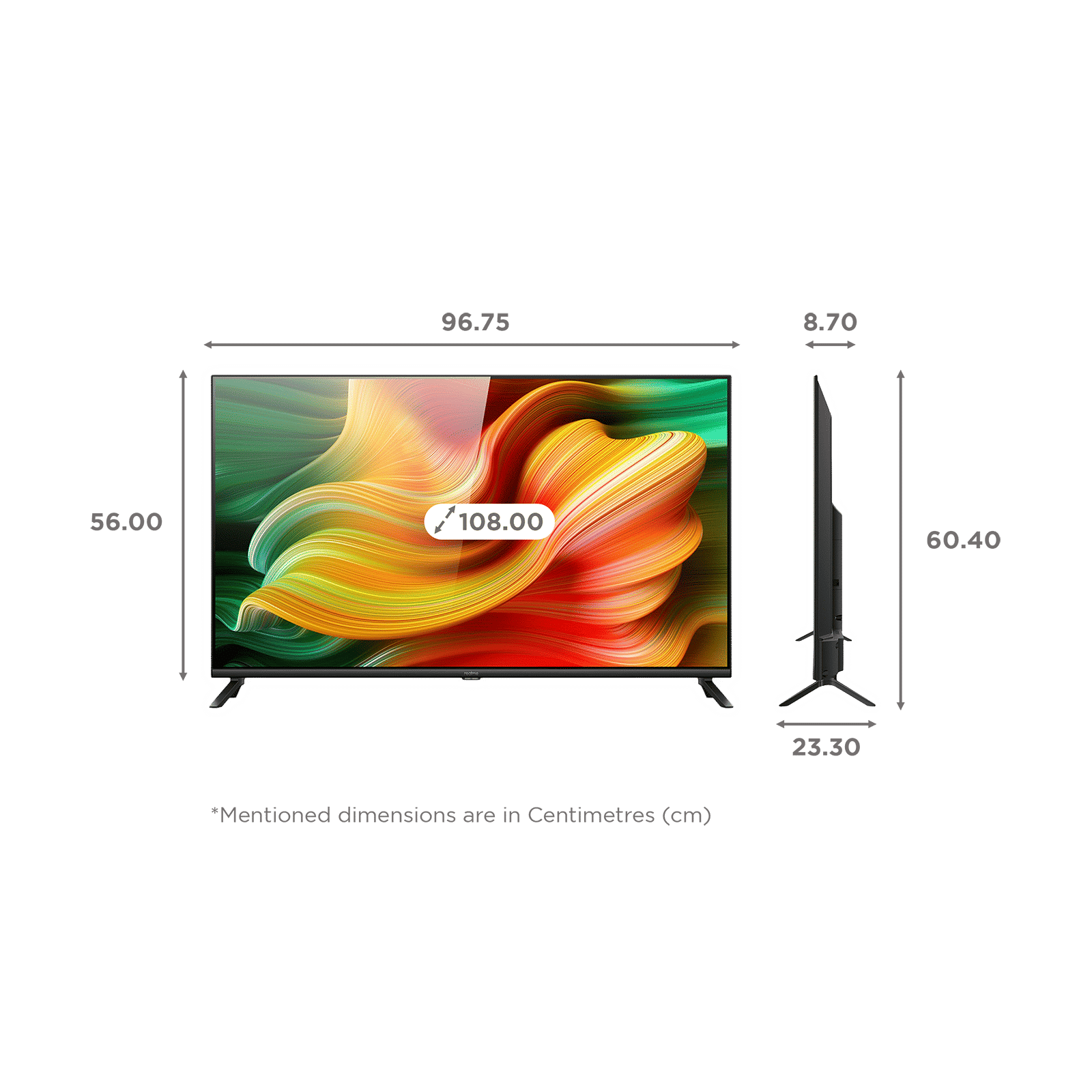 realme 108 cm (43 inch) Full HD LED Smart Android TV with Google Assistant_2
