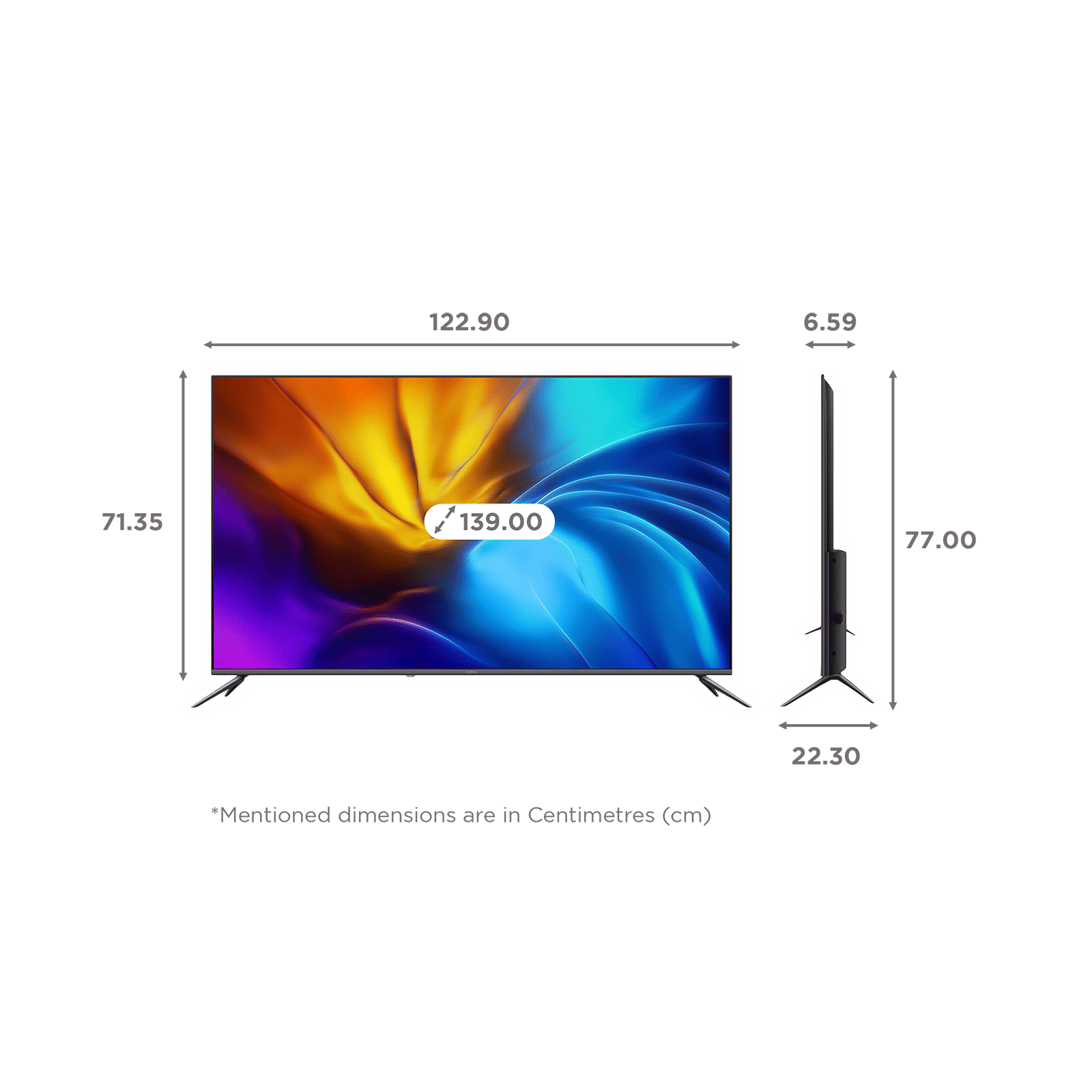 realme SLED 139 cm (55 inch) 4K Ultra HD LED Android TV with Google Assistant (2020 model)_2