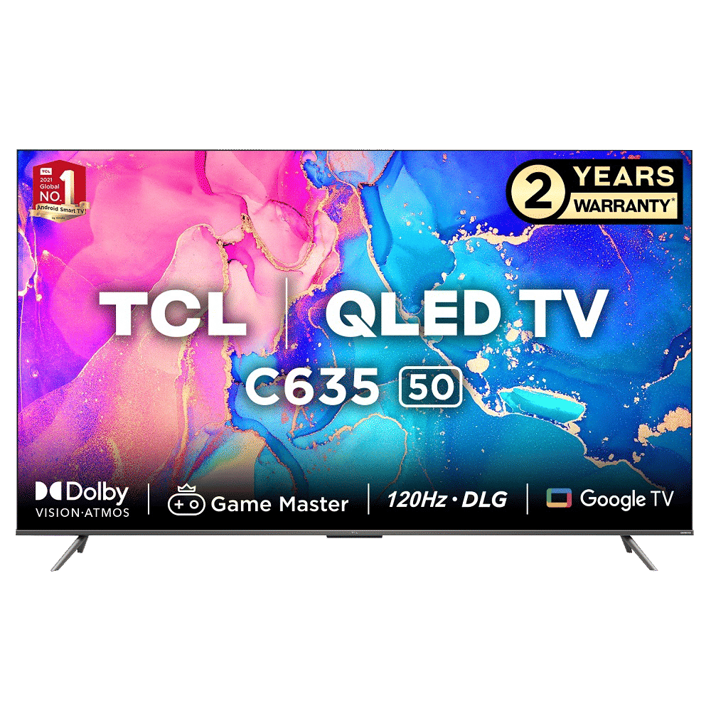 TCL C Series 127 cm (50 inch) 4K Ultra HD QLED Android TV with Voice Assistance (2022 model) TCL C Series 127 cm (50 inch) 4K Ultra HD QLED Android TV with Voice Assistance (2022 model)_1