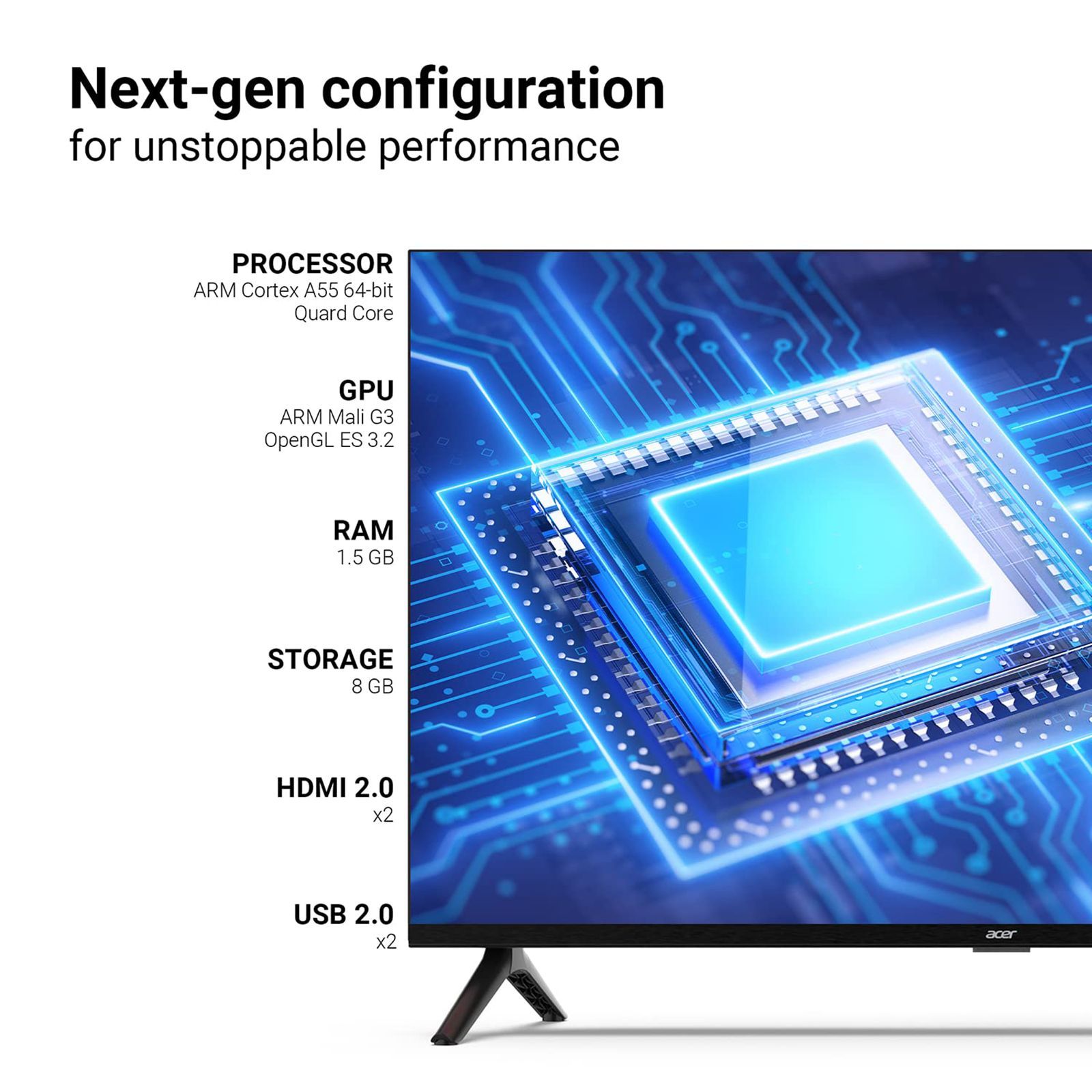 acer I Series 80 cm (32 inch) HD Ready LED Smart Android TV with Google Assistance (2022 model)_11