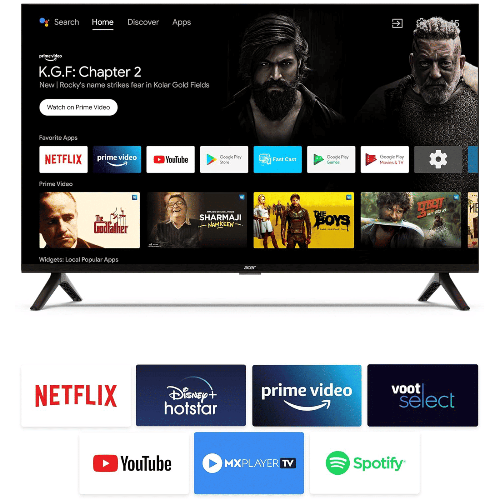 acer I Series 80 cm (32 inch) HD Ready LED Smart Android TV with Google Assistance (2022 model)_14