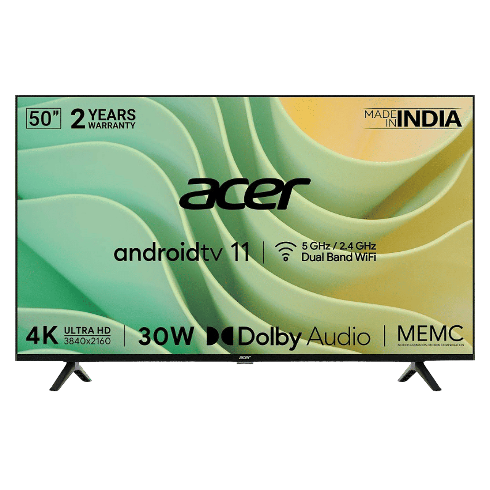 acer I Series 126 cm (50 inch) 4K Ultra HD LED Android TV with Google Assistant (2022 model)_1