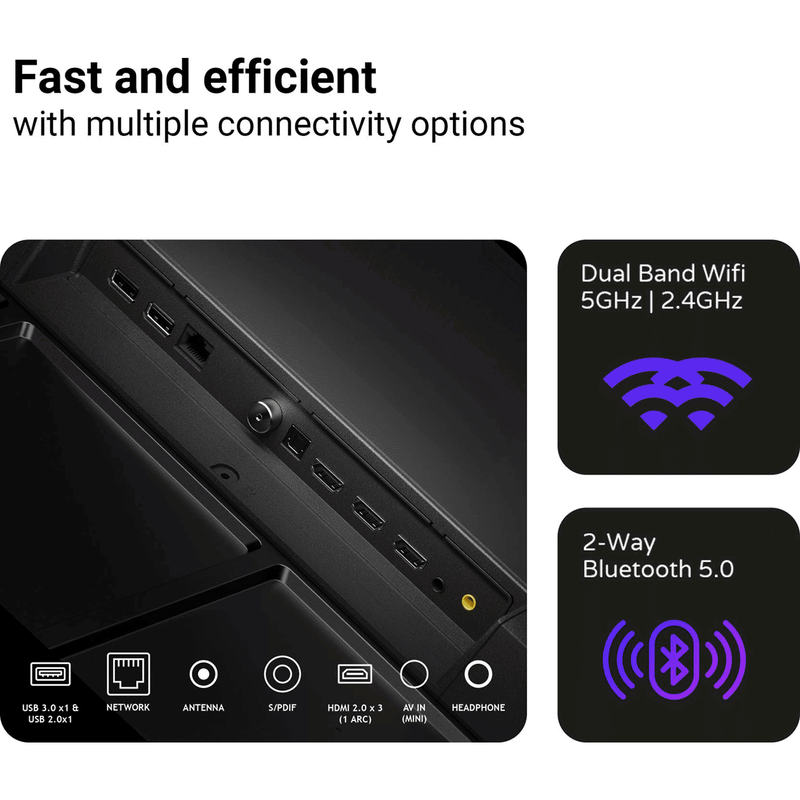 acer I Series 126 cm (50 inch) 4K Ultra HD LED Android TV with Google Assistant (2022 model)_9