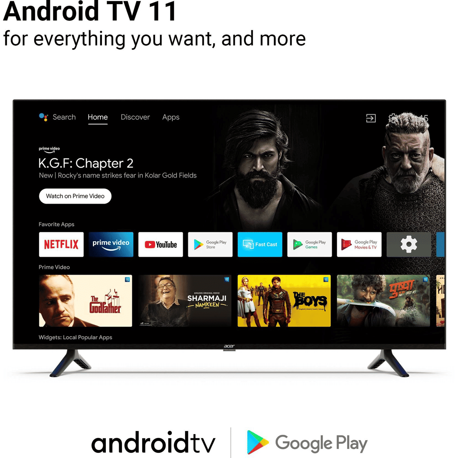 acer I Series 126 cm (50 inch) 4K Ultra HD LED Android TV with Google Assistant (2022 model)_8