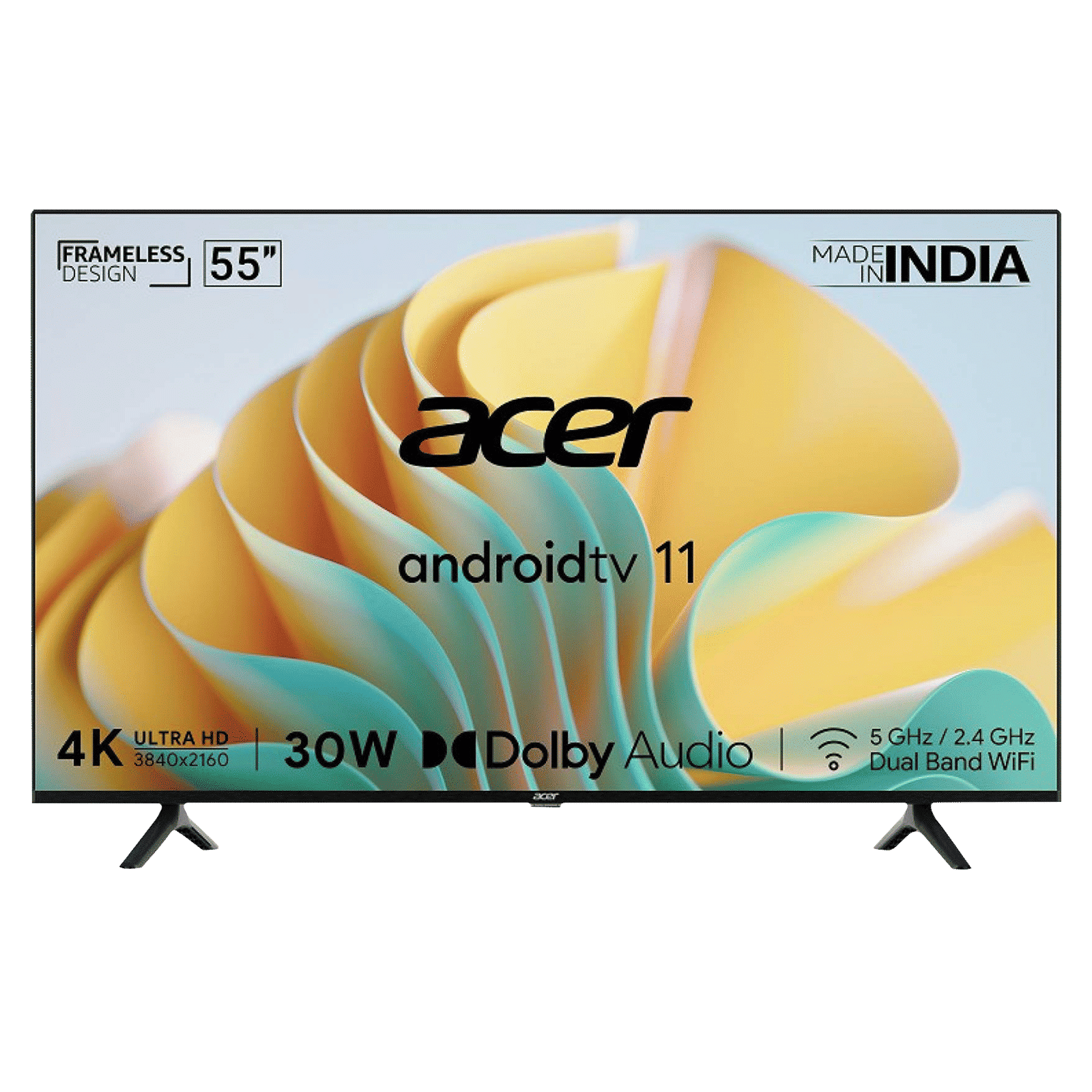 Acer I Series 139 cm (55 inch) 4K Ultra HD LED Smart Android TV with Google Assistant (2022 model) Acer I Series 139 cm (55 inch) 4K Ultra HD LED Smart Android TV with Google Assistant (2022 model)_1