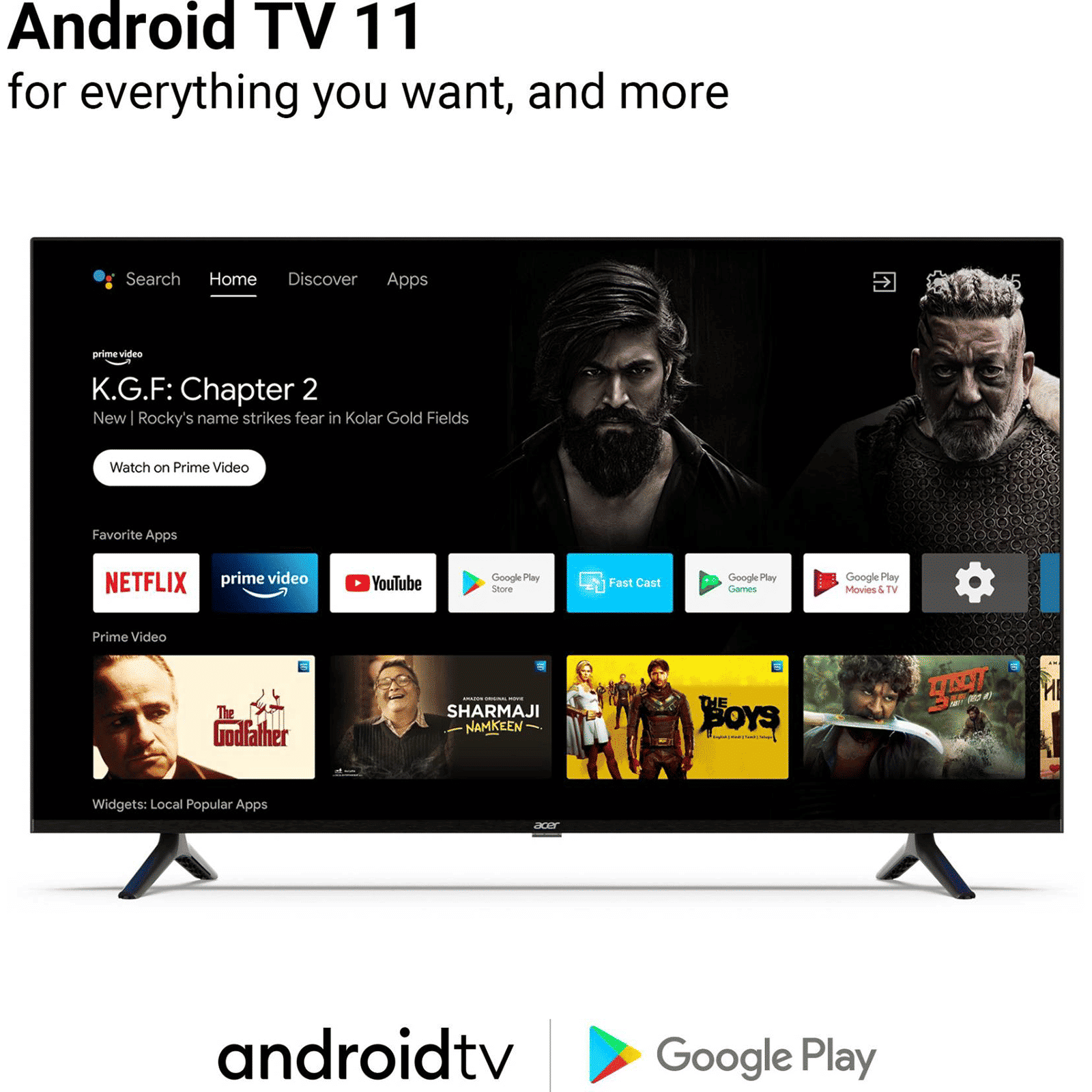 Acer I Series 139 cm (55 inch) 4K Ultra HD LED Smart Android TV with Google Assistant (2022 model) Acer I Series 139 cm (55 inch) 4K Ultra HD LED Smart Android TV with Google Assistant (2022 model)_6