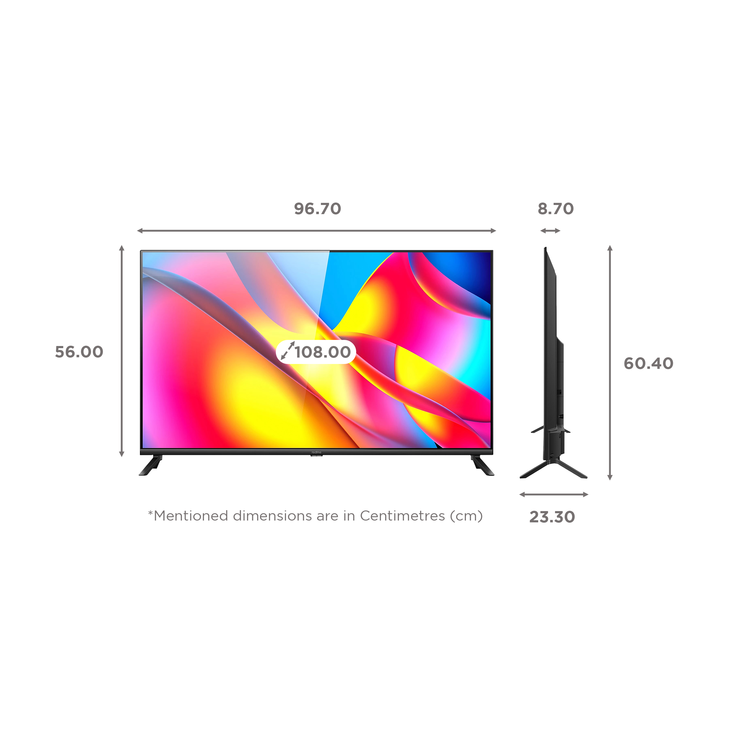 realme 108 cm (43 inch) Full HD LED Smart Android TV with Google Assistant (2022 model) realme 108 cm (43 inch) Full HD LED Smart Android TV with Google Assistant (2022 model)_2