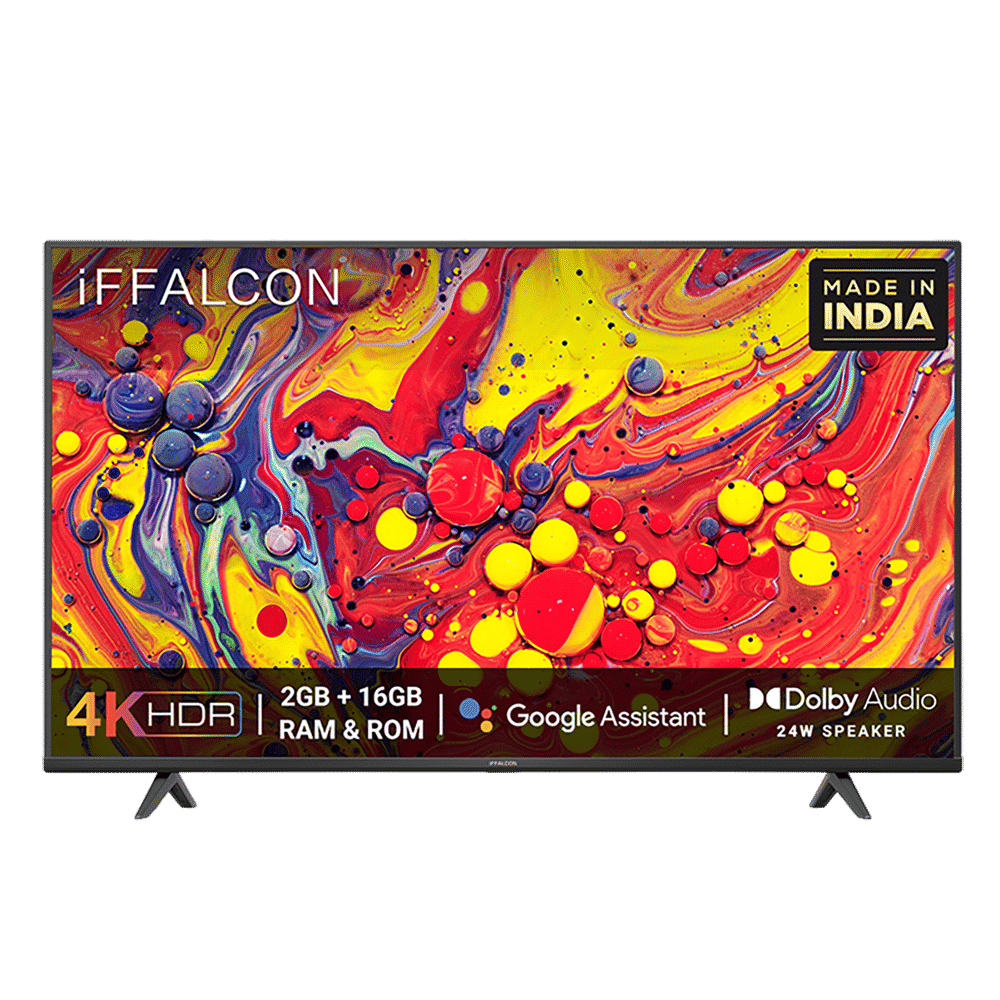 iFFALCON U61 164 cm (65 inch) 4K Ultra HD LED Smart Android TV with Google Assistant (2021 model)_1