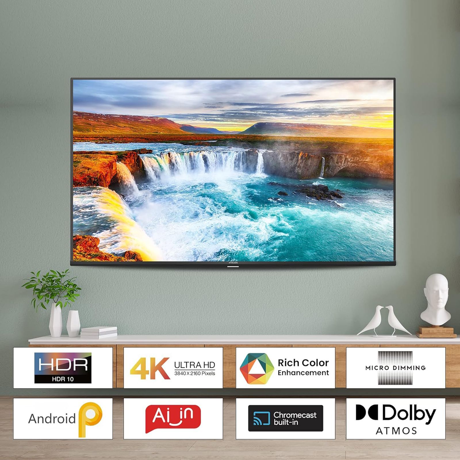 iFFALCON U61 164 cm (65 inch) 4K Ultra HD LED Smart Android TV with Google Assistant (2021 model)_9