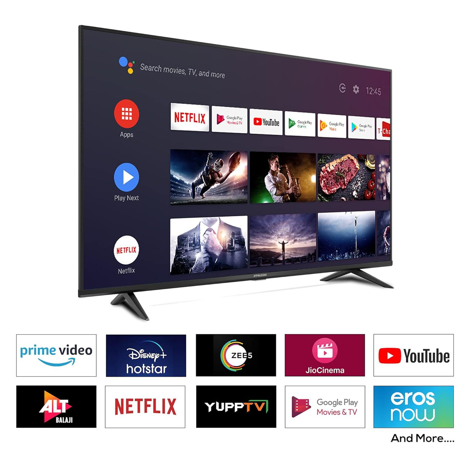 iFFALCON U61 164 cm (65 inch) 4K Ultra HD LED Smart Android TV with Google Assistant (2021 model)_10