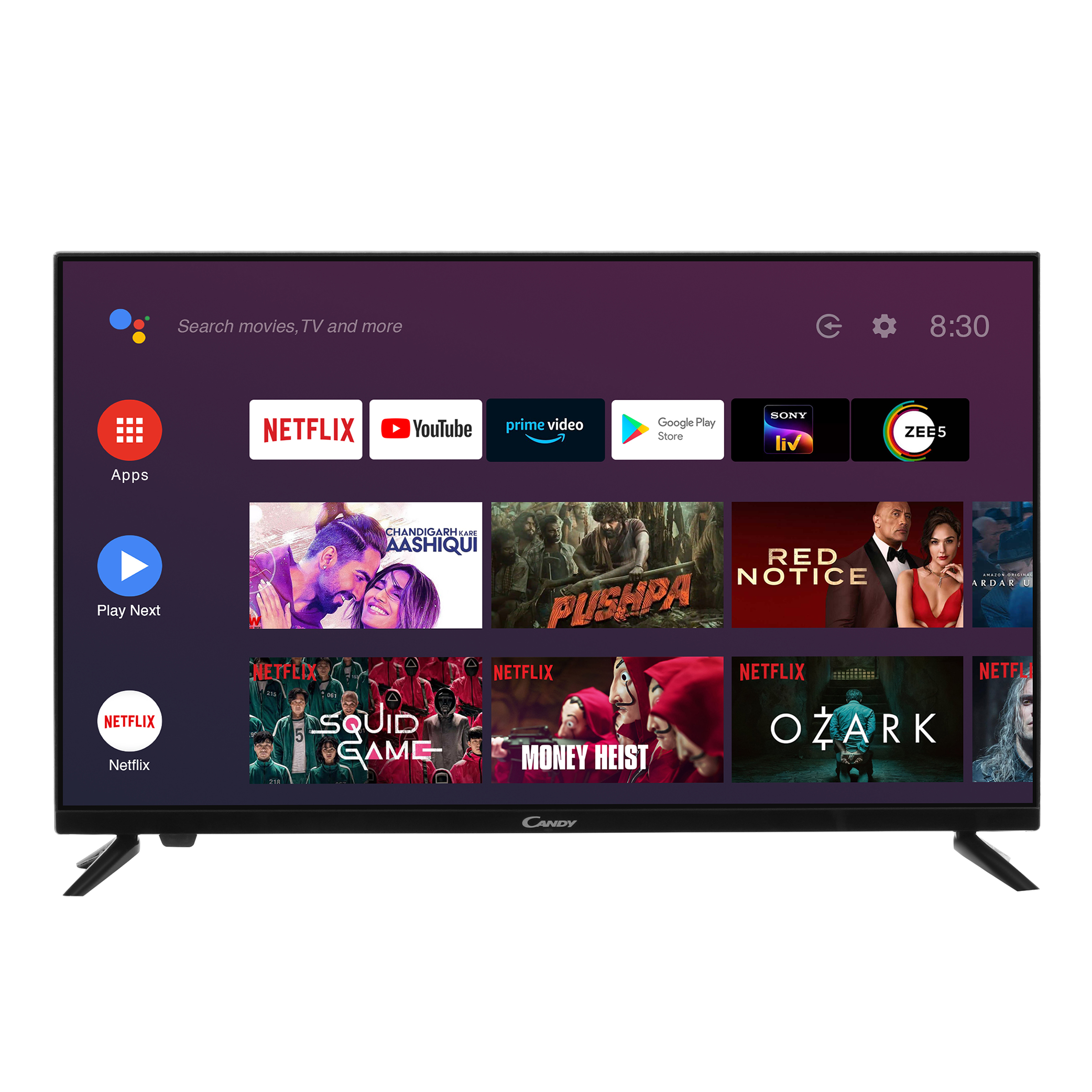 CANDY KA66 109 cm (43 inch) Full HD LED Smart Android TV with Google Assistant (2021 model)_15
