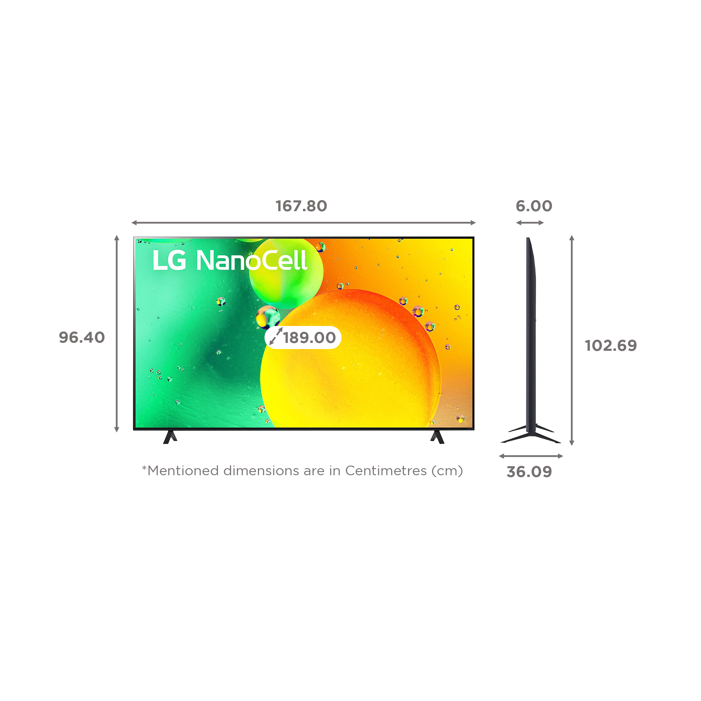 LG NANO75 189 cm (75 inch) 4K Ultra HD Nano Cell WebOS TV with Voice Assistance_2