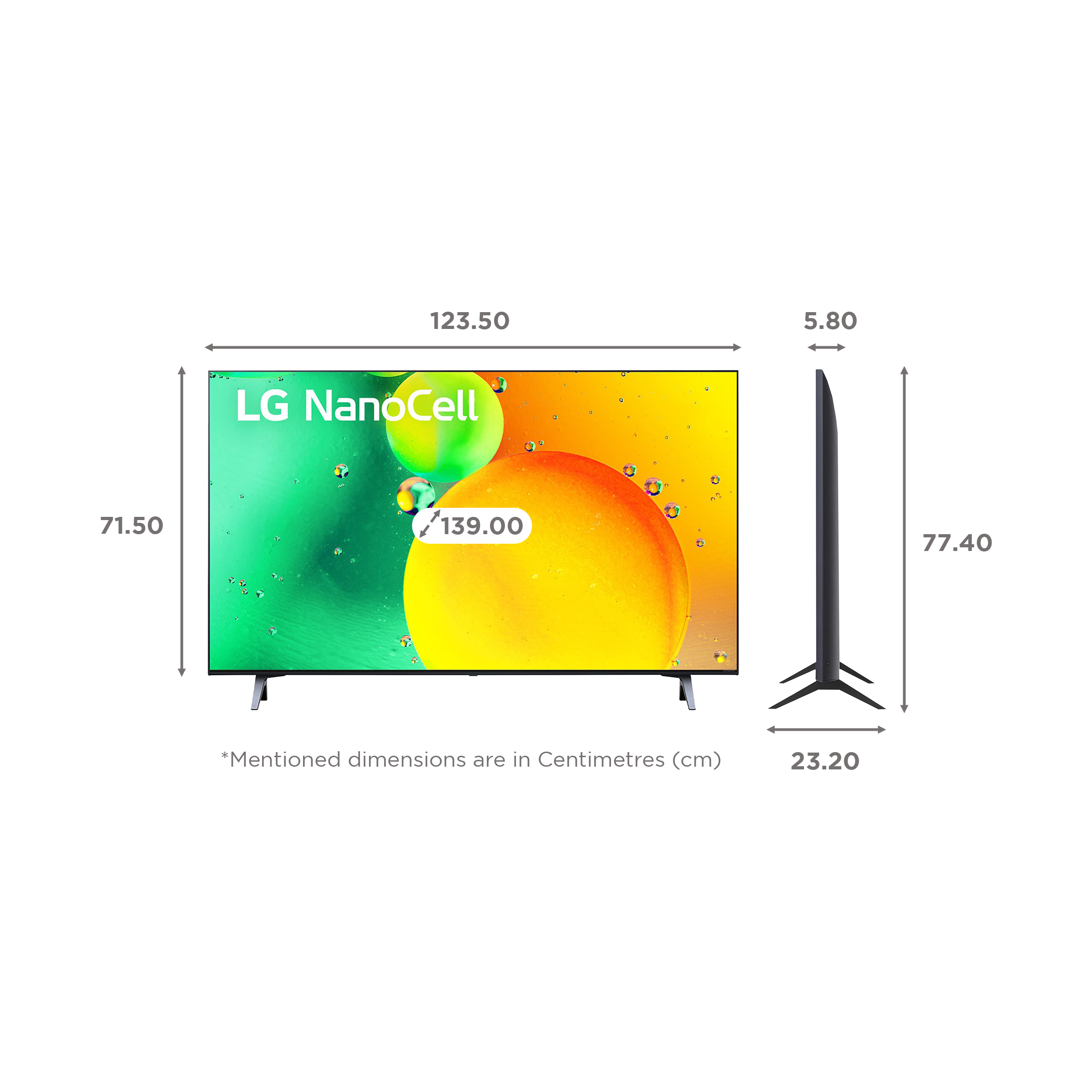 LG NANO75 139 cm (55 inch) 4K Ultra HD Nano Cell Smart WebOS TV with Voice Assistance_2