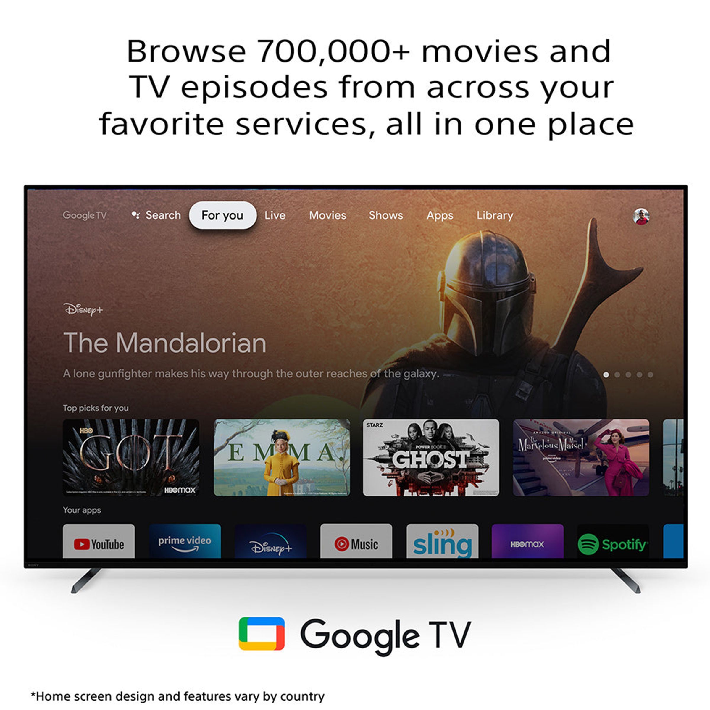 SONY Bravia XR 194.7 cm (77 inch) 4K Ultra HD OLED Smart Android TV with Voice Assistance (2022 model)_9