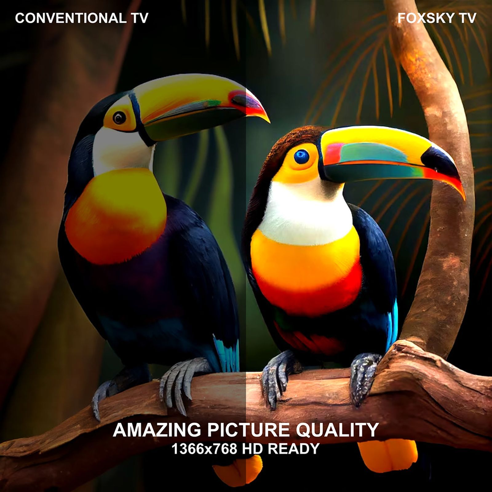 FOXSKY 80 cm (32 inch) HD Ready LED TV with A+ Grade Panel (2021 model) FOXSKY 80 cm (32 inch) HD Ready LED TV with A+ Grade Panel (2021 model)_13