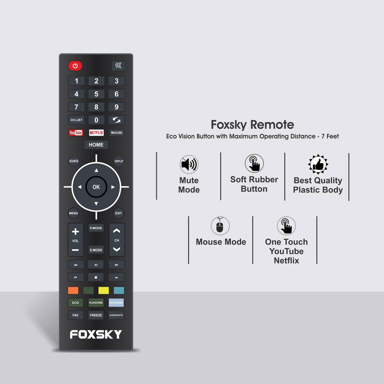 FOXSKY FSFHS 100 cm (40 inch) Full HD LED Smart Android TV with Stereo Speakers (2022 model)_7