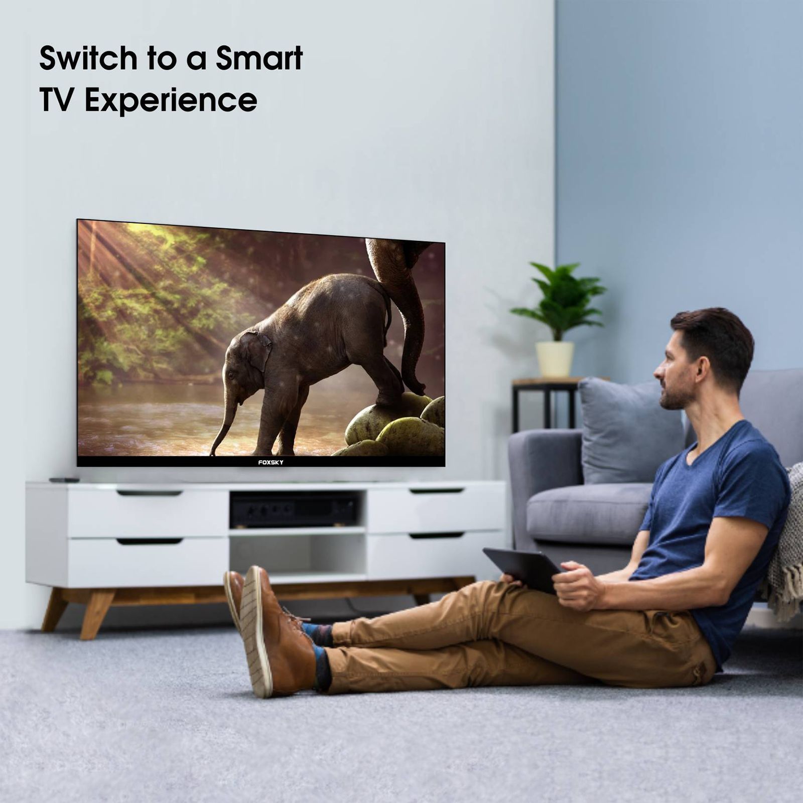 FOXSKY FS-VS 108 cm (43 inch) Full HD LED Smart Android TV (2021 model)_16