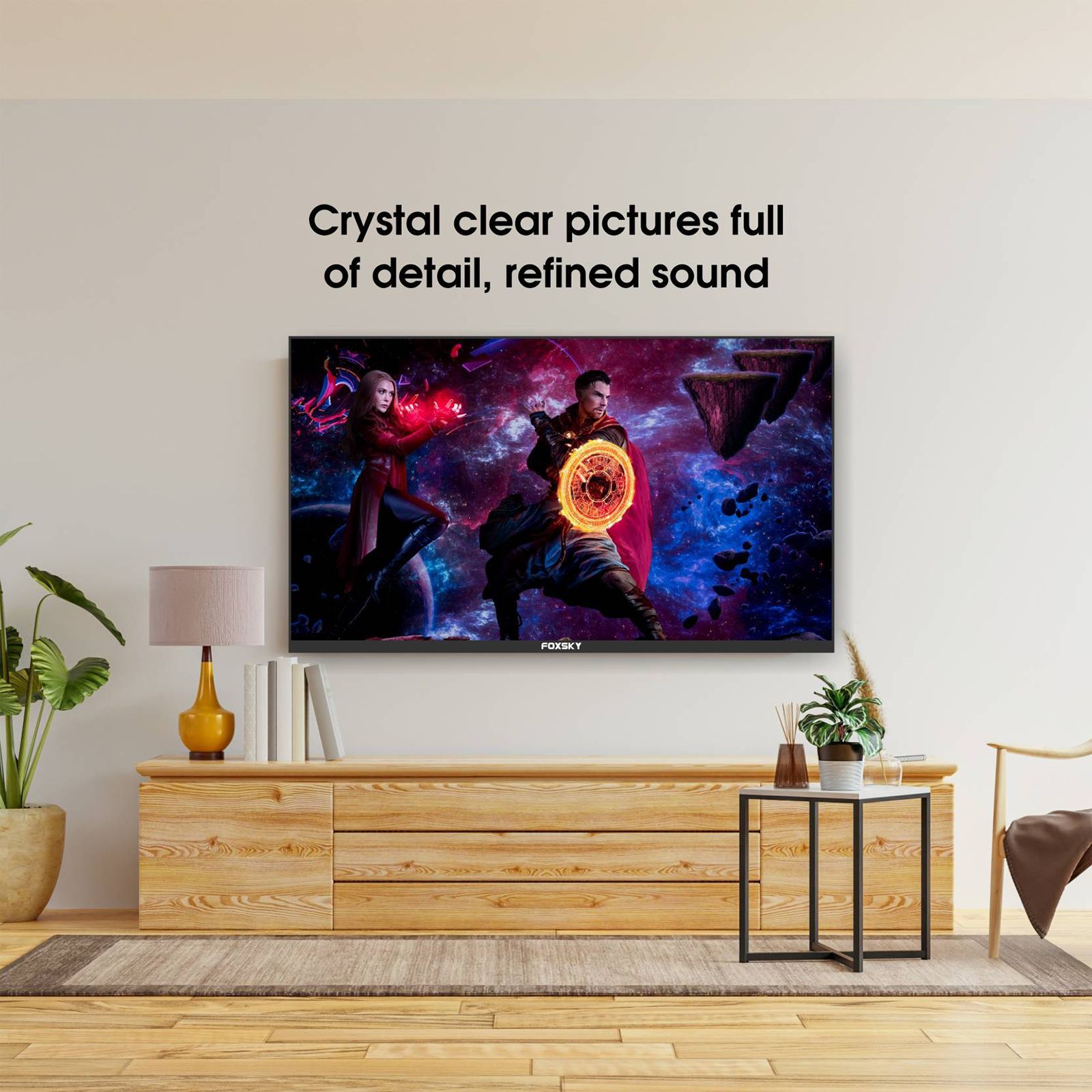 FOXSKY FS-VS 108 cm (43 inch) Full HD LED Smart Android TV (2021 model)_17