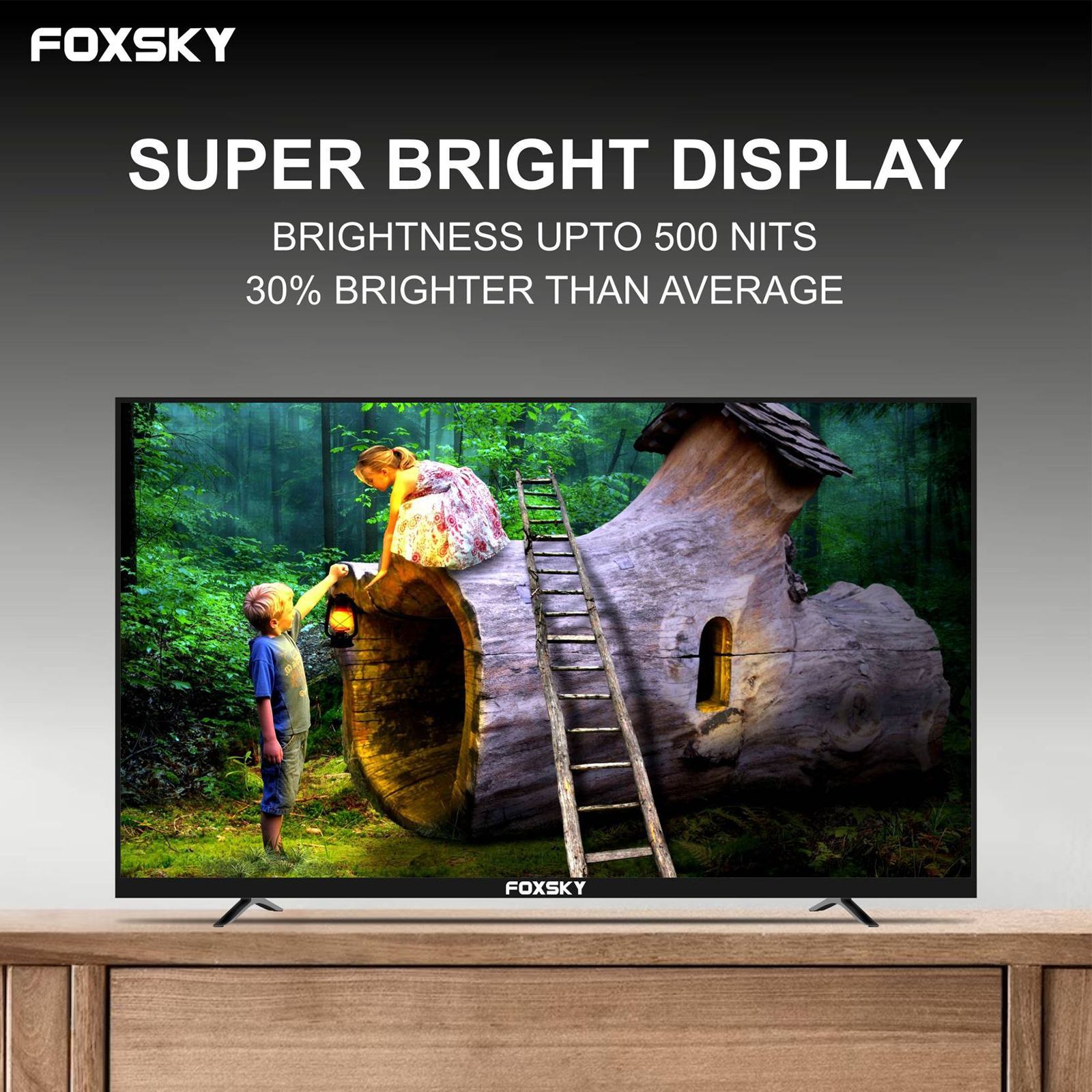 FOXSKY FS-VS 108 cm (43 inch) Full HD LED Smart Android TV (2021 model)_6