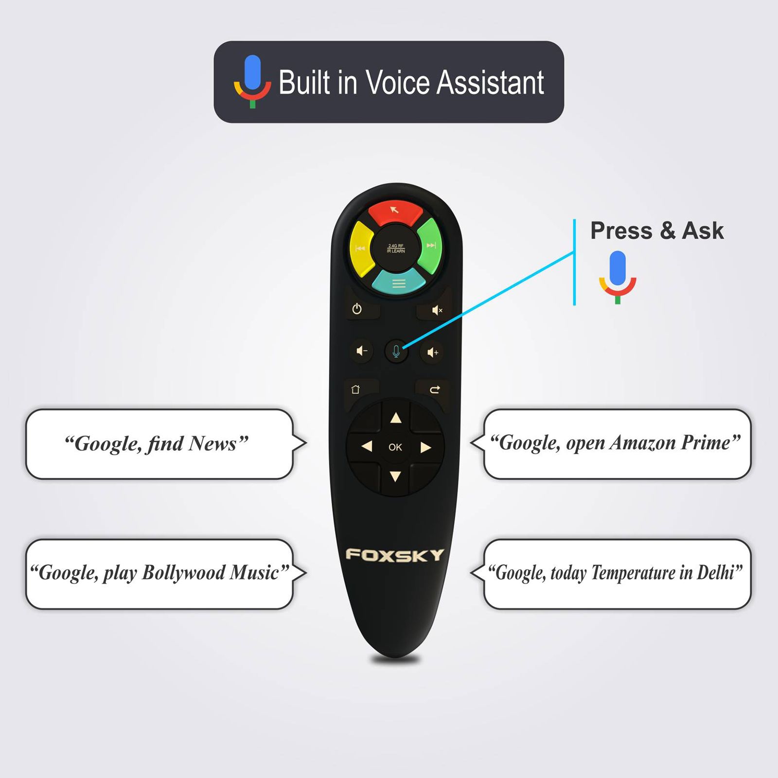 Foxsky 50FS-VS 127 cm (50 inch) 4K Ultra HD LED Android TV with Google Assistant (2021 model) Foxsky 50FS-VS 127 cm (50 inch) 4K Ultra HD LED Android TV with Google Assistant (2021 model)_7