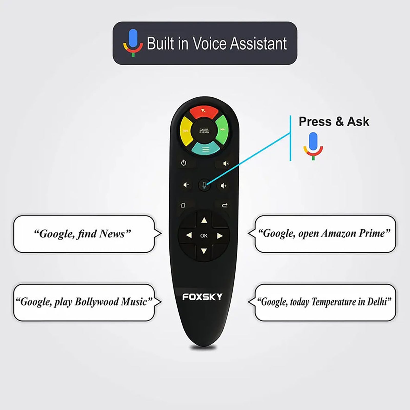 Foxsky 165 cm (65 inch) 4K Ultra HD LED Smart Android TV with Google Assistant (2021 model)_7