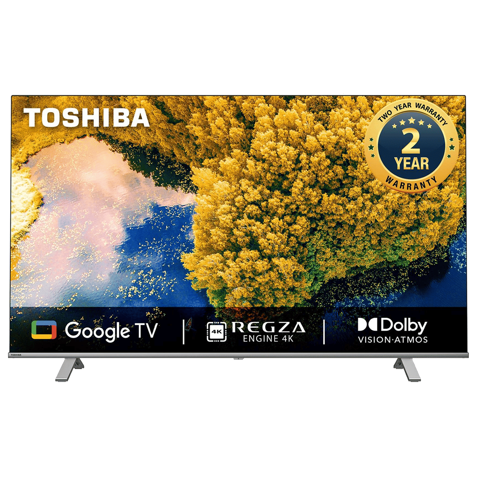 TOSHIBA C350LP 108 cm (43 inch) 4K Ultra HD LED Smart Android TV with Google Assistant (2022 model) TOSHIBA C350LP 108 cm (43 inch) 4K Ultra HD LED Smart Android TV with Google Assistant (2022 model)_1