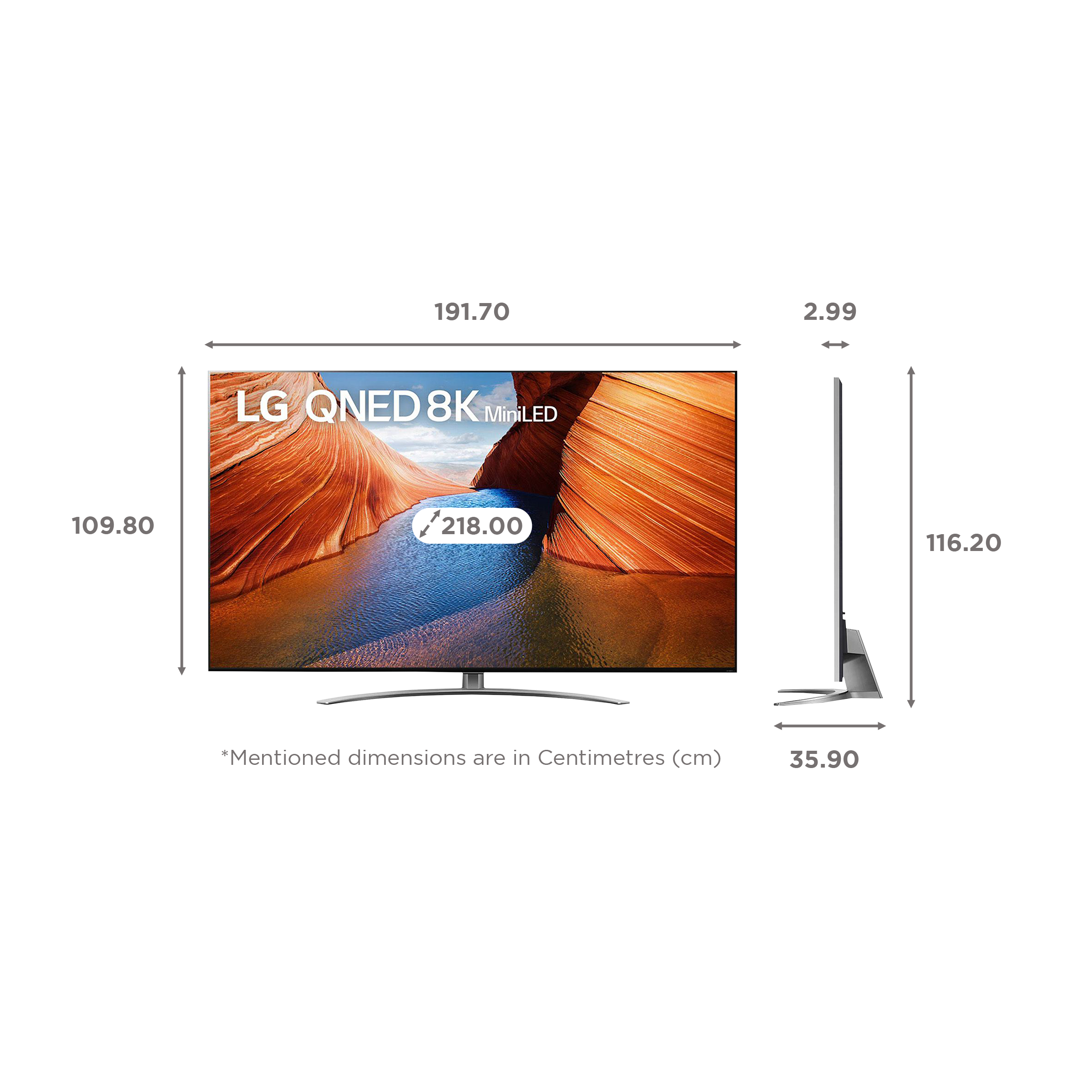 LG QNED99 218 cm (86 inch) 8K Ultra HD LED WebOS TV with Google Assistant (2022 model) LG QNED99 218 cm (86 inch) 8K Ultra HD LED WebOS TV with Google Assistant (2022 model)_2