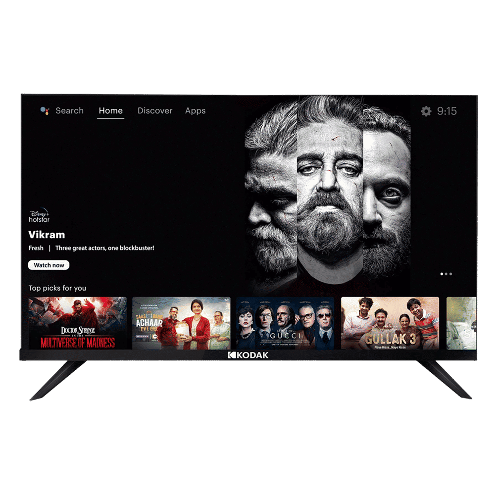KODAK 7XPRO Series 109 cm (43 inch) 4K Ultra HD LED Android TV with Google Assistant (2021 model)_1