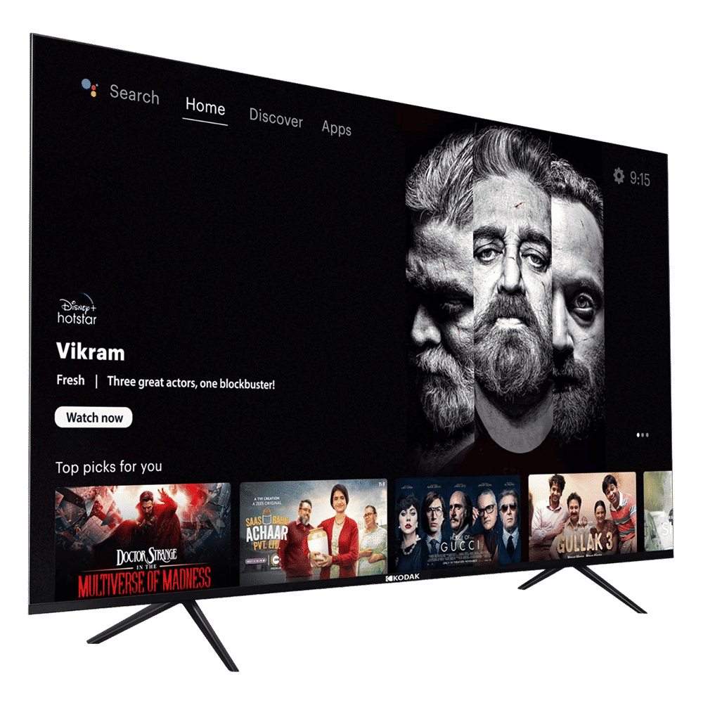 KODAK 7XPRO Series 109 cm (43 inch) 4K Ultra HD LED Android TV with Google Assistant (2021 model)_11