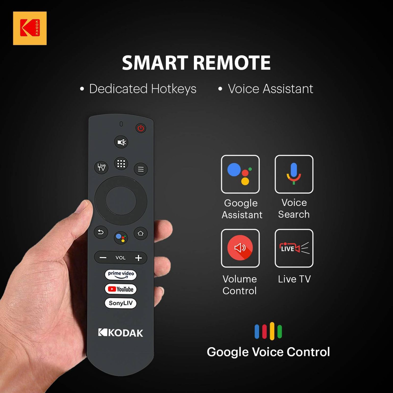 KODAK 7XPRO Series 109 cm (43 inch) 4K Ultra HD LED Android TV with Google Assistant (2021 model)_8