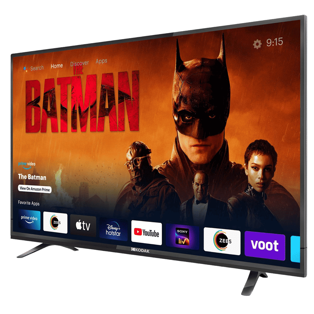KODAK 7XPRO Series 102 cm (40 inch) Full HD LED Smart Android TV with Google Assistant (2020 model)_9