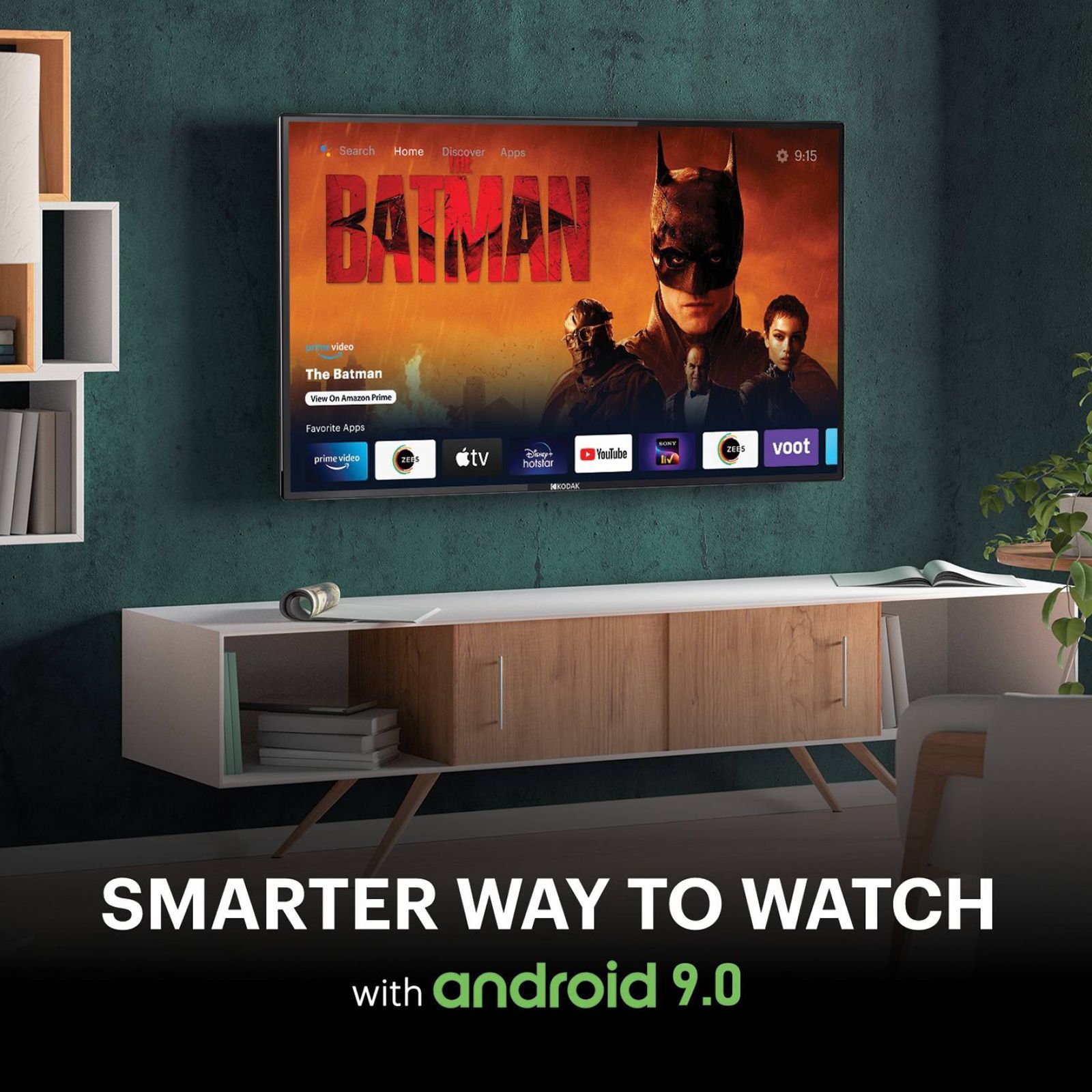 KODAK 7XPRO Series 102 cm (40 inch) Full HD LED Smart Android TV with Google Assistant (2020 model)_18