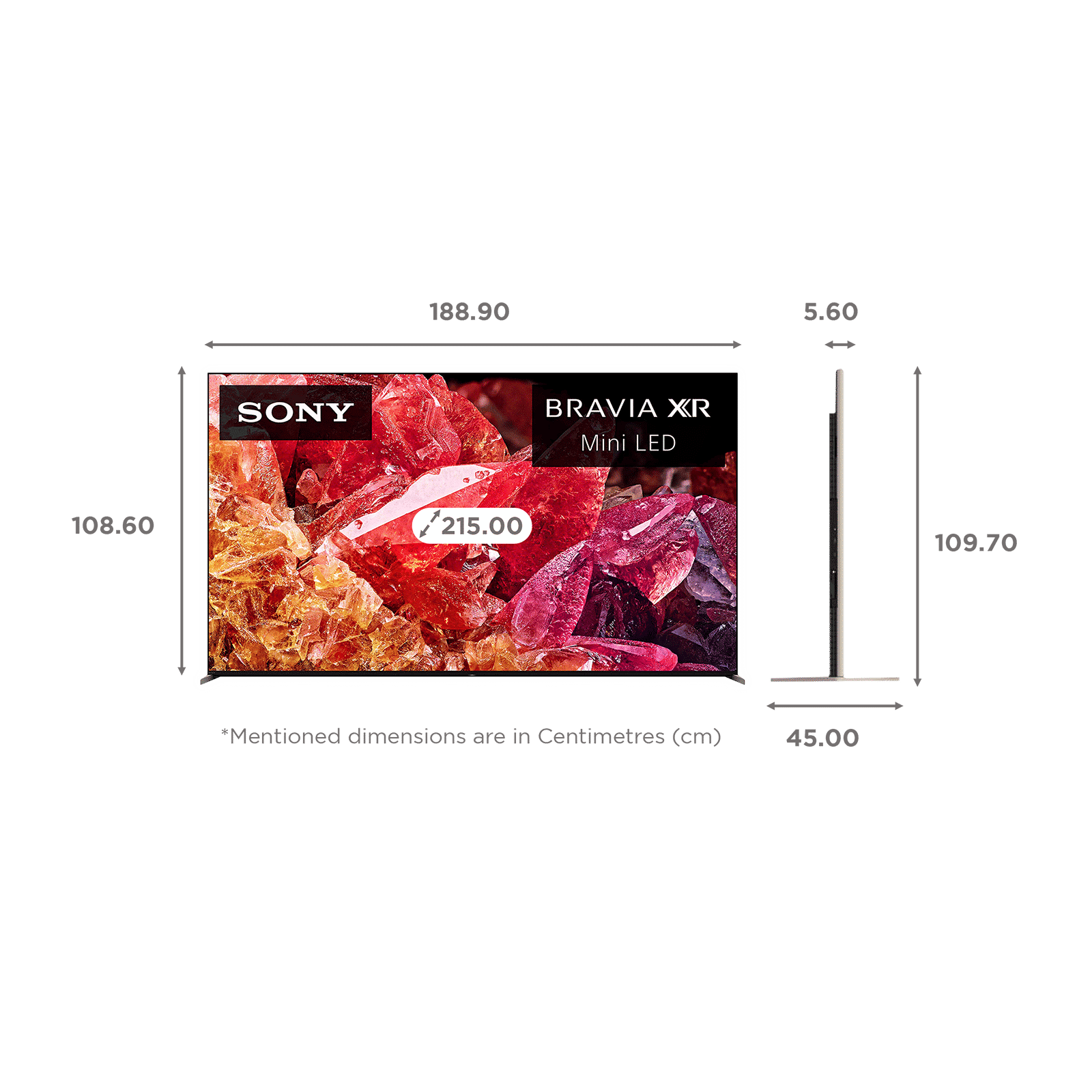 SONY X95K 215 cm (85 inch) 4K Ultra HD LED Android TV with Voice Assistance (2022 model) SONY X95K 215 cm (85 inch) 4K Ultra HD LED Android TV with Voice Assistance (2022 model)_2