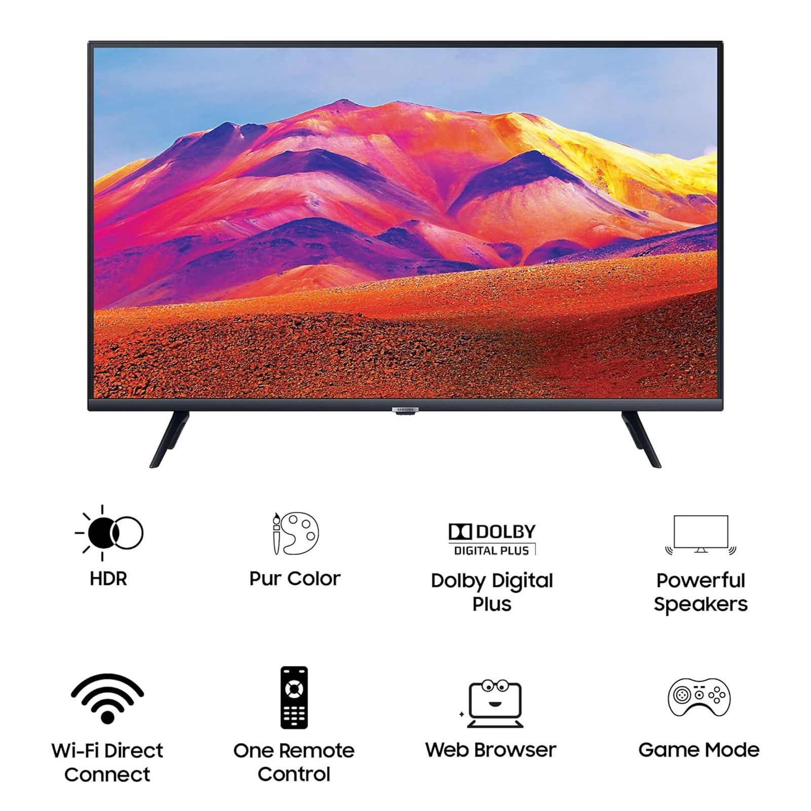 SAMSUNG Series 5 108 cm (43 inch) Full HD LED Tizen TV with Hyper Real Picture Processor (2022 model)_9
