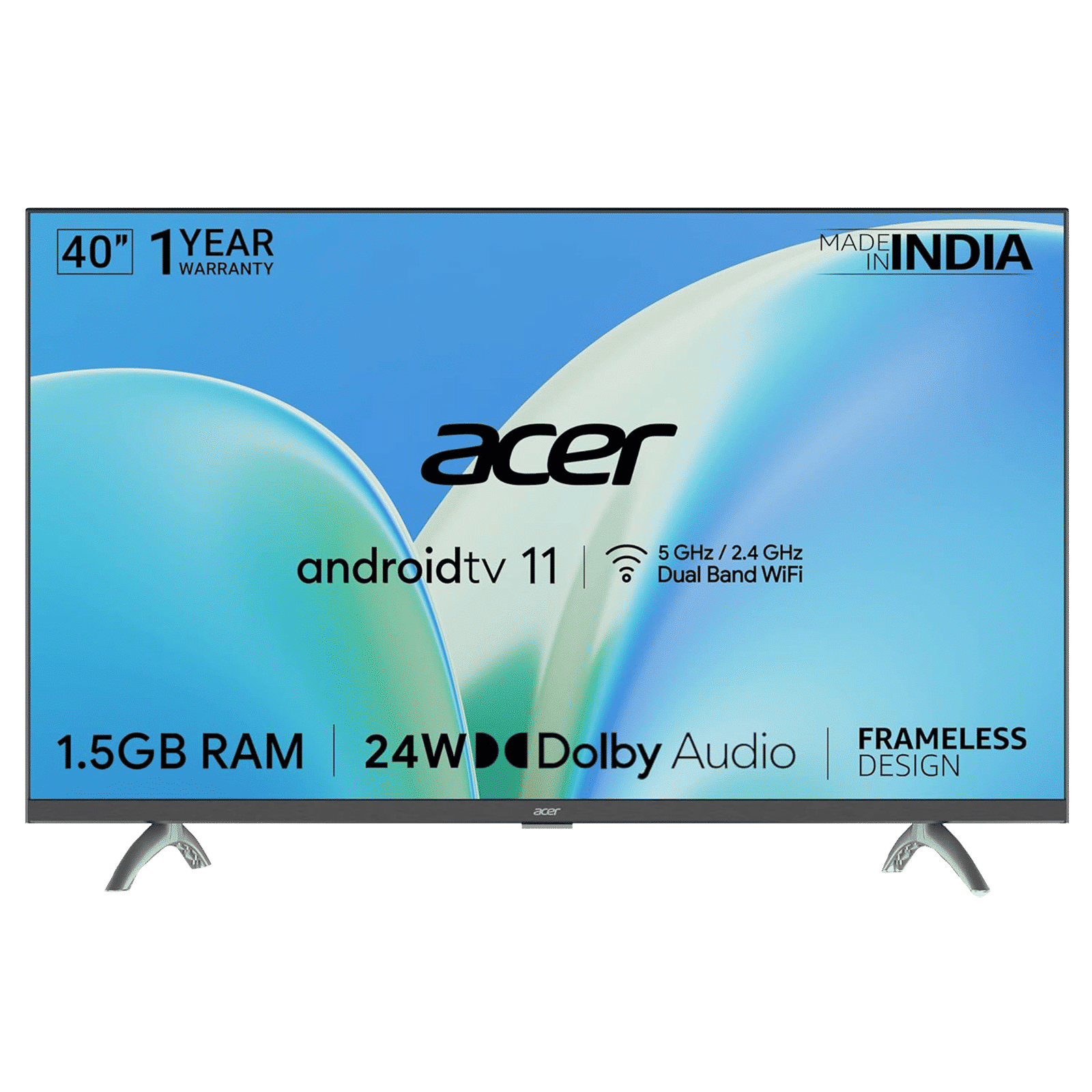 acer P Series 100 cm (40 inch) Full HD LED Android TV with Dolby Audio acer P Series 100 cm (40 inch) Full HD LED Android TV with Dolby Audio_1