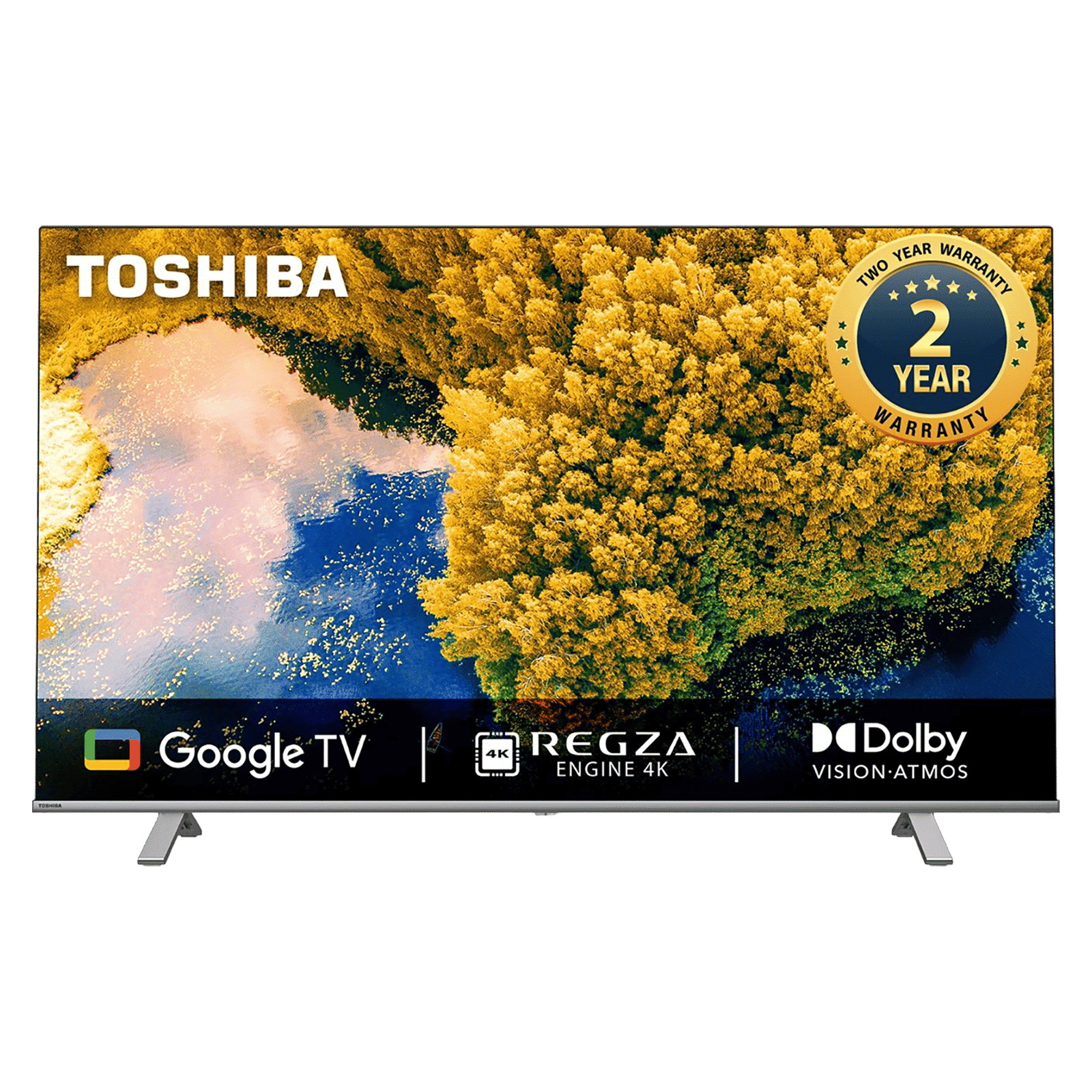 TOSHIBA 55C350LP 139 cm (55 inch) 4K Ultra HD LED Google TV with Dolby Vision & Dolby Atmos (2022 model) TOSHIBA 55C350LP 139 cm (55 inch) 4K Ultra HD LED Google TV with Dolby Vision & Dolby Atmos (2022 model)_1